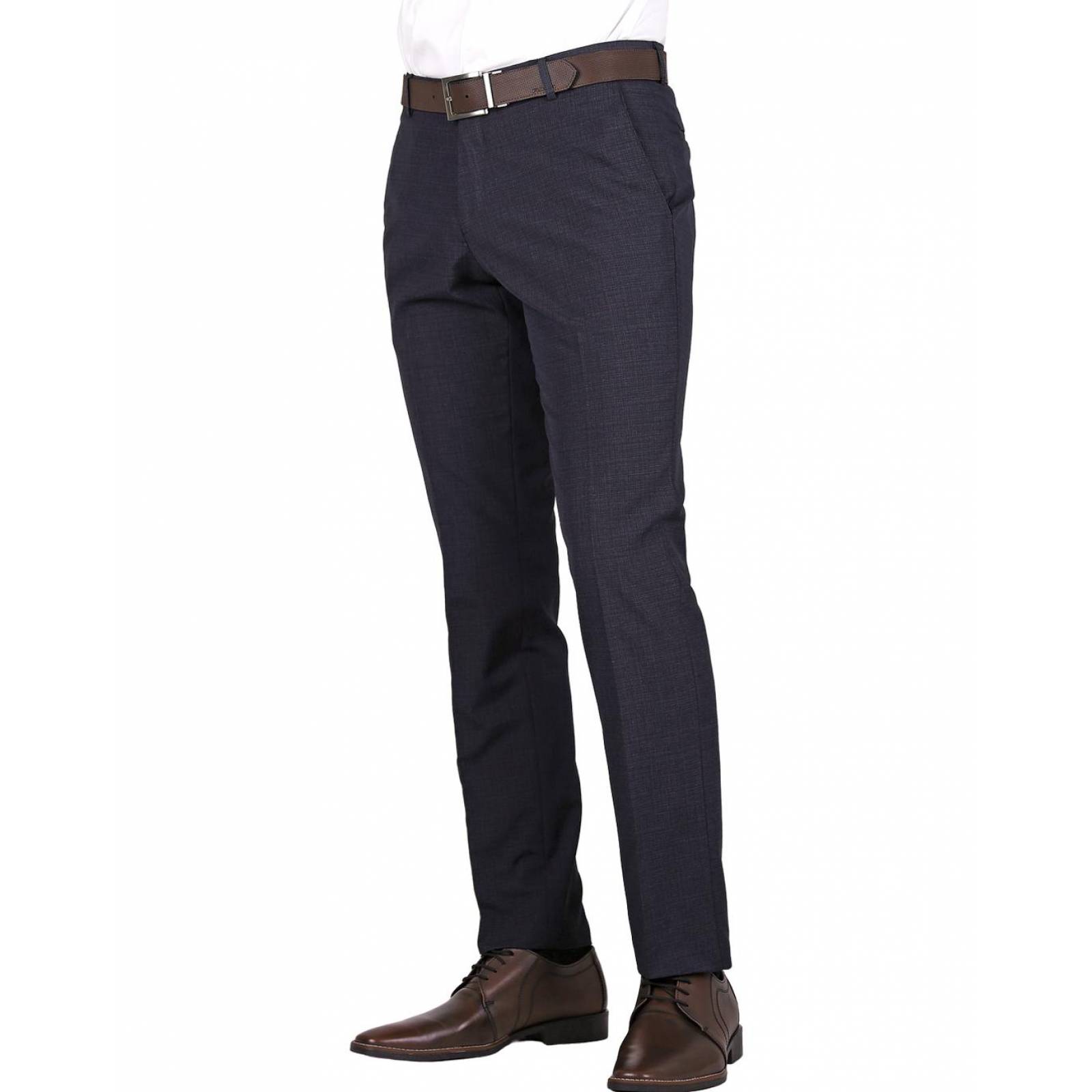 Pantalón Hombre Vestir Azul Yale 66701217 Marino 19 30
