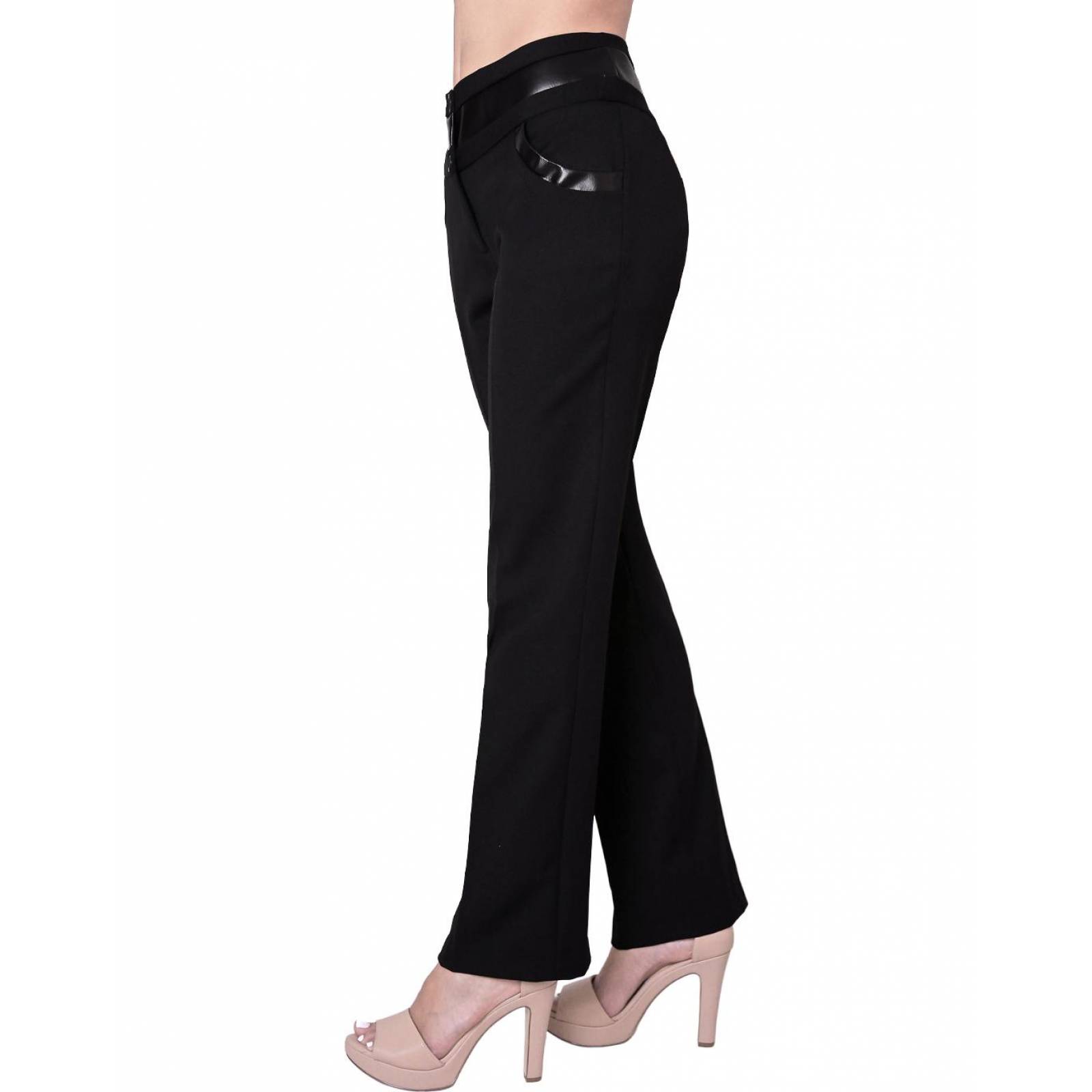 Pantalón Mujer Vestir Negro Stfashion 65704200 
