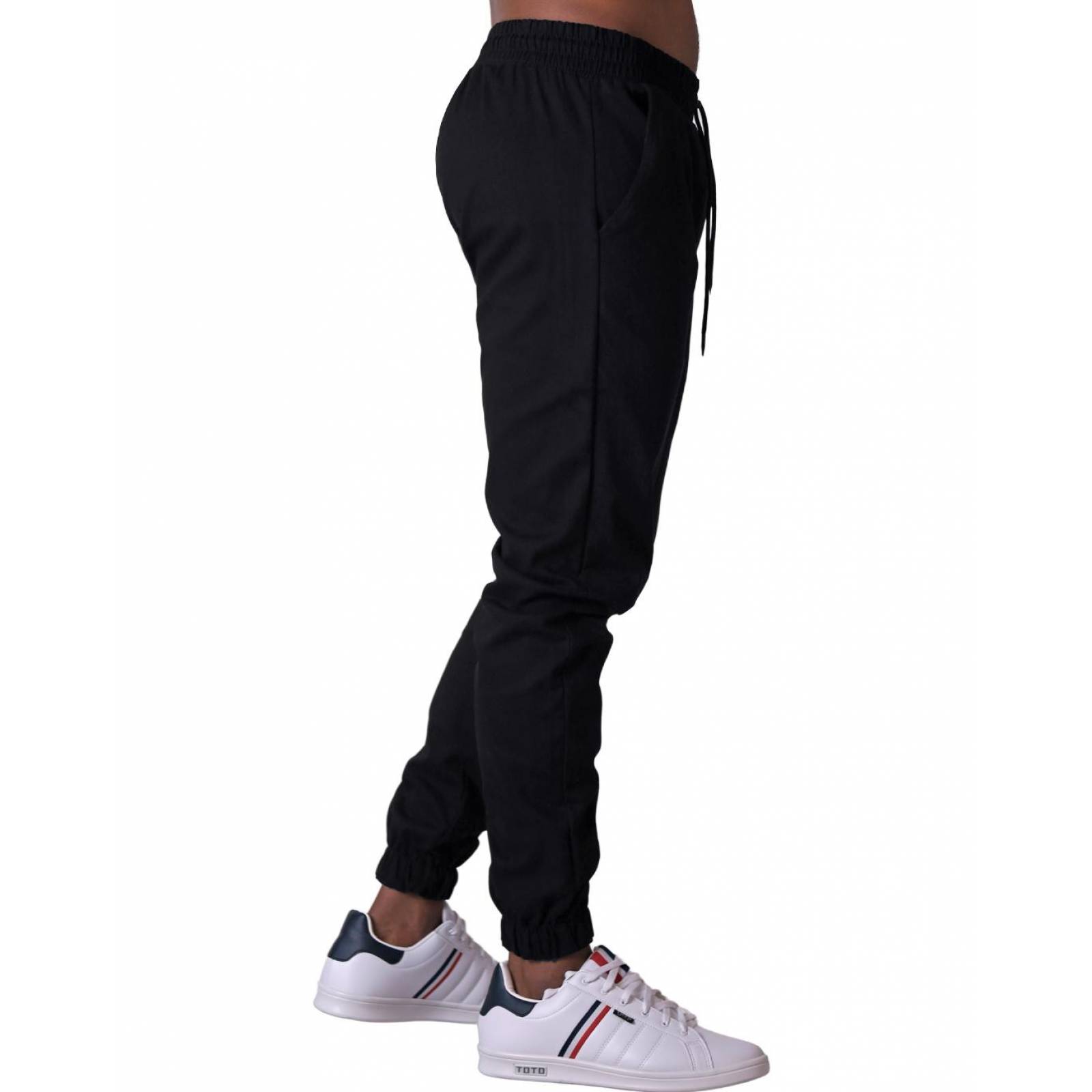 Pantalón Hombre Moda Jogger Negro Stfashion 53204400