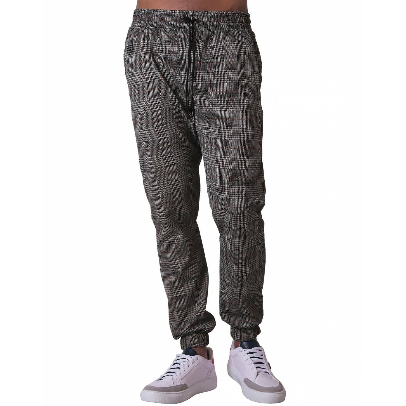 Pantalón Moda Jogger Hombre Café Stfashion 53204405 
