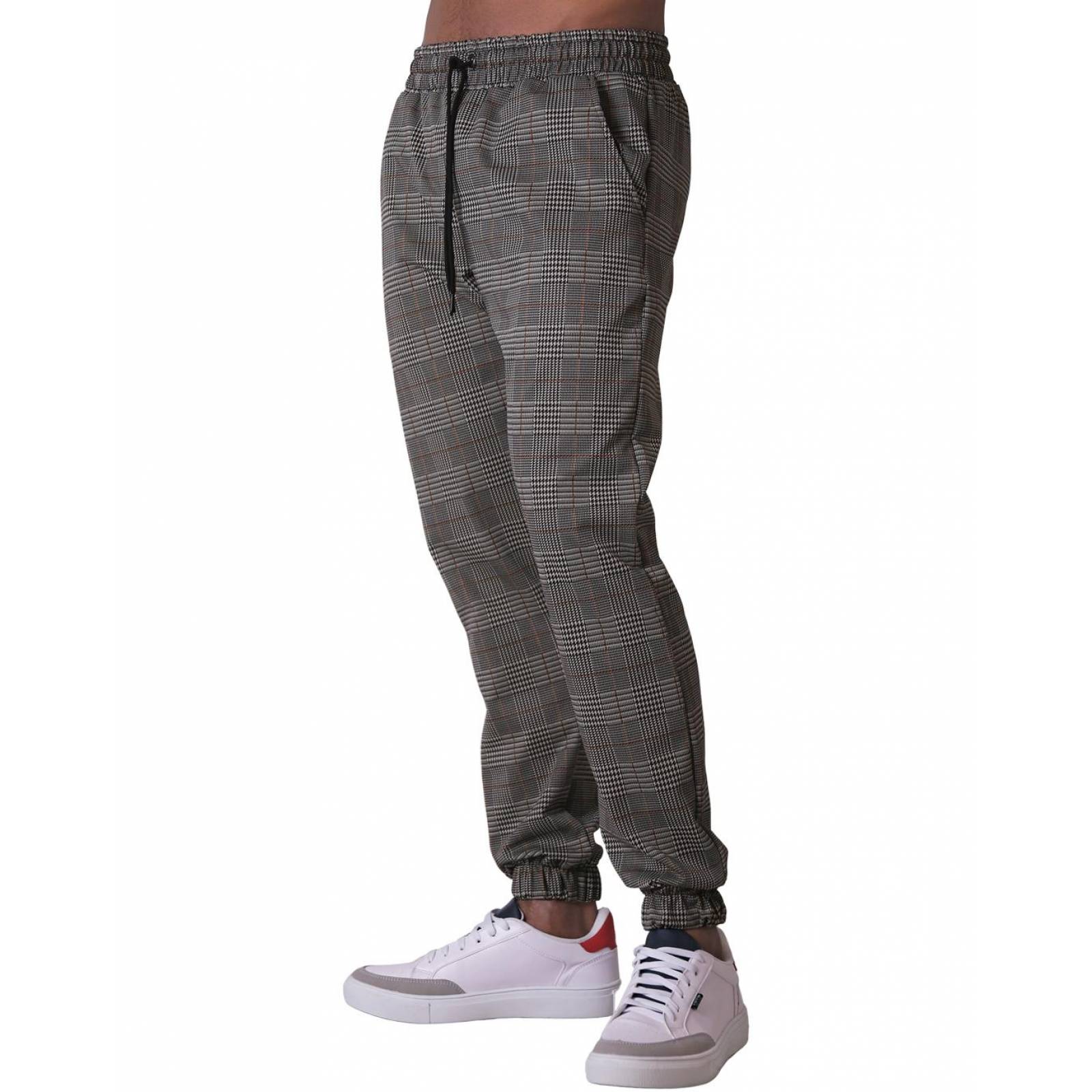 Pantalón Moda Jogger Hombre Café Stfashion 53204405 