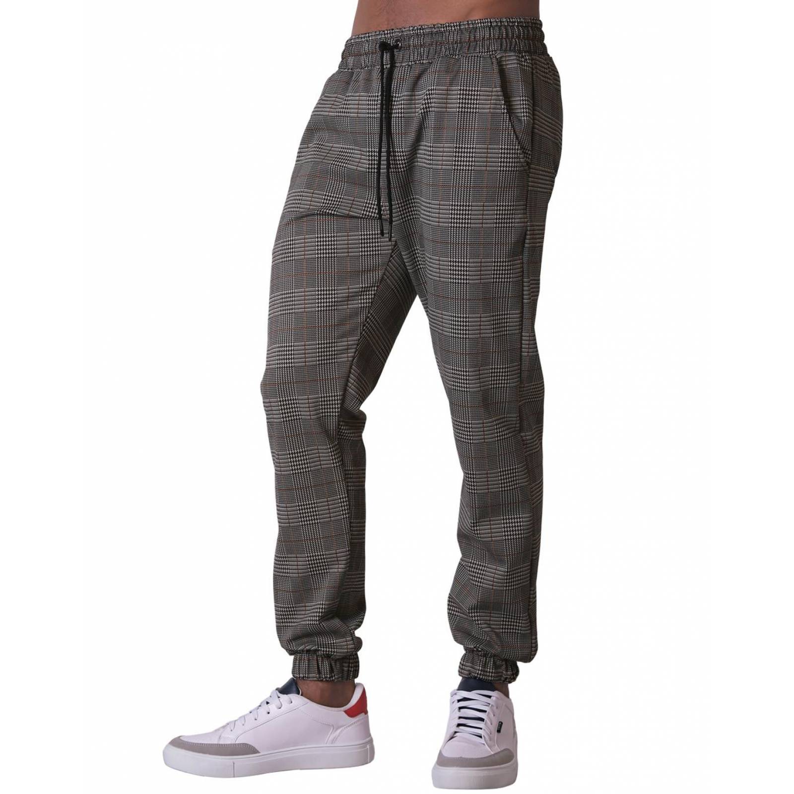 Pantalón Moda Jogger Hombre Café Stfashion 53204405 