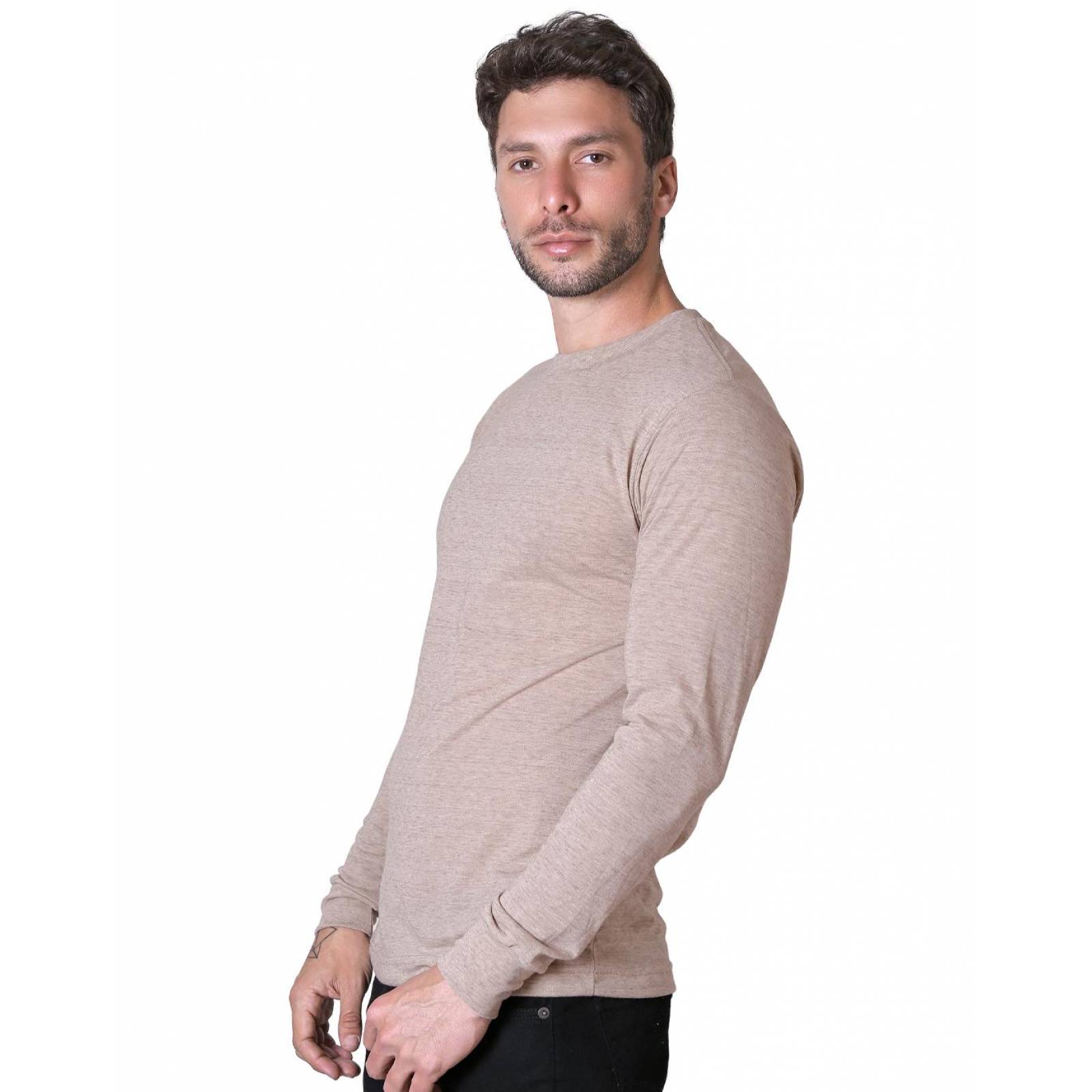 Playera Moda Camiseta Hombre Café Action Gear 56504412 