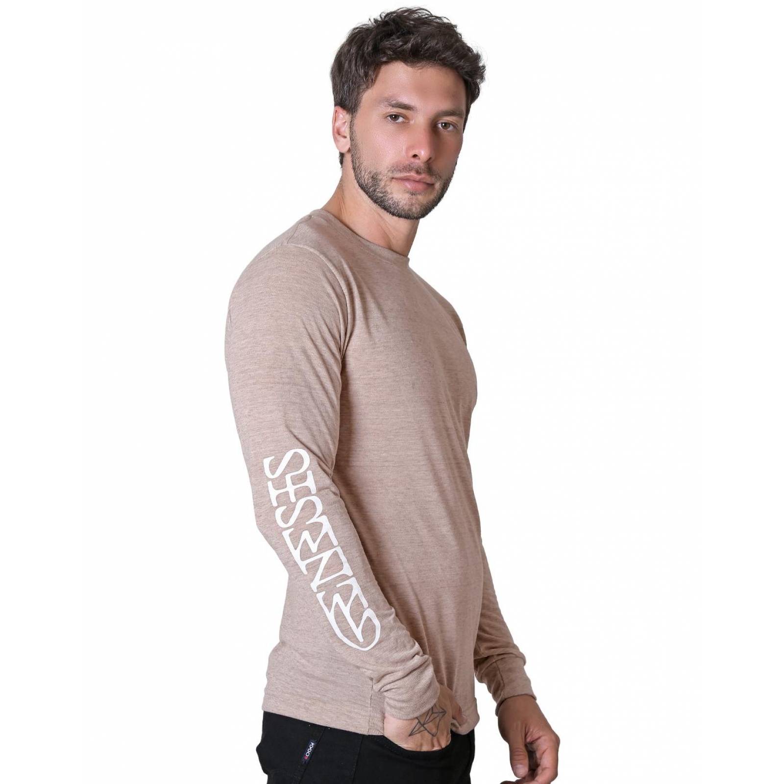 Playera Moda Camiseta Hombre Café Action Gear 56504412 