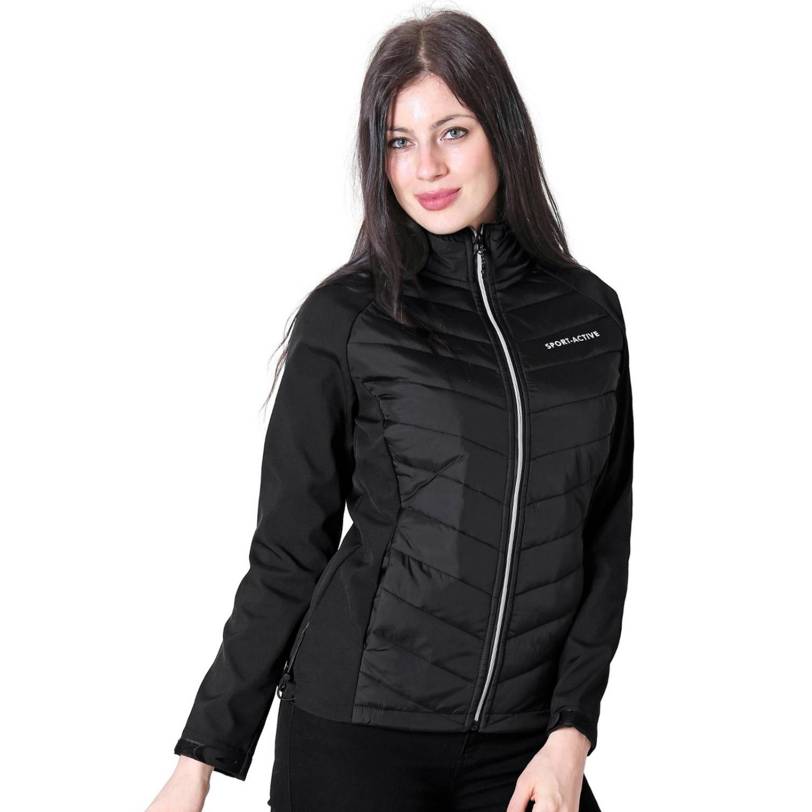 Sudadera Con Capucha Mujer Negro Roosevelt 50104491