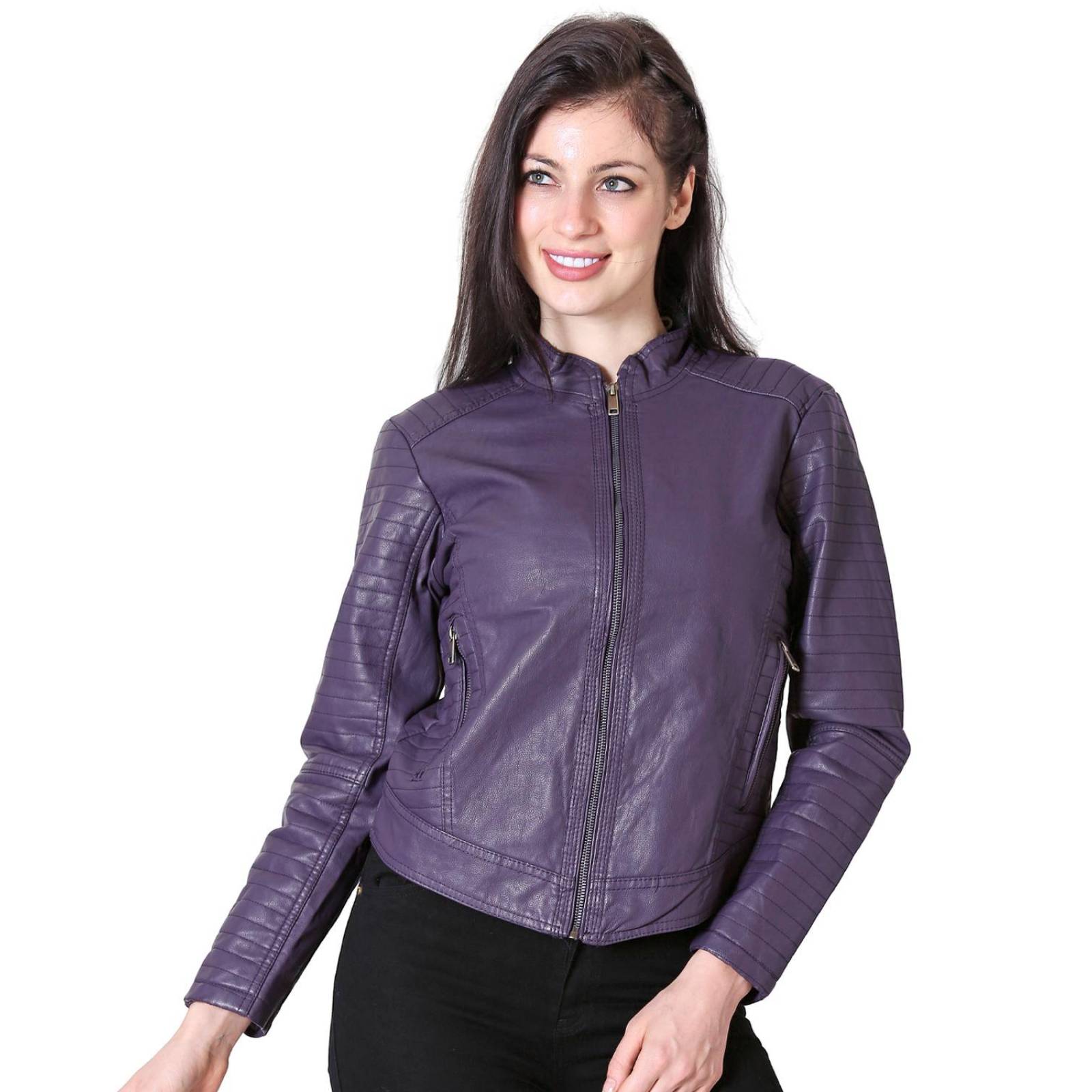 Chamarra Mujer Morado Roosevelt 50104424 