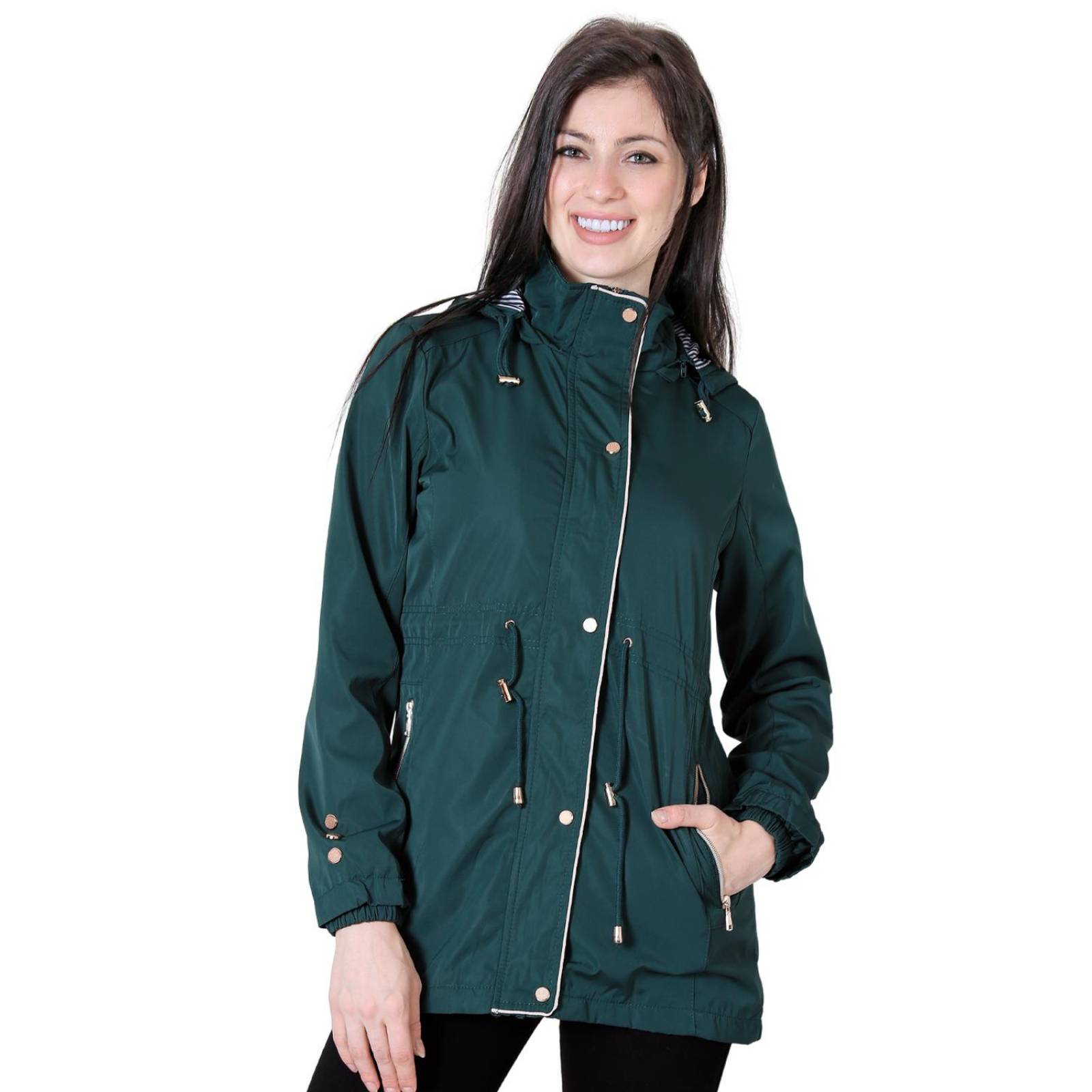 Chamarra Mujer Verde Roosevelt 50104516