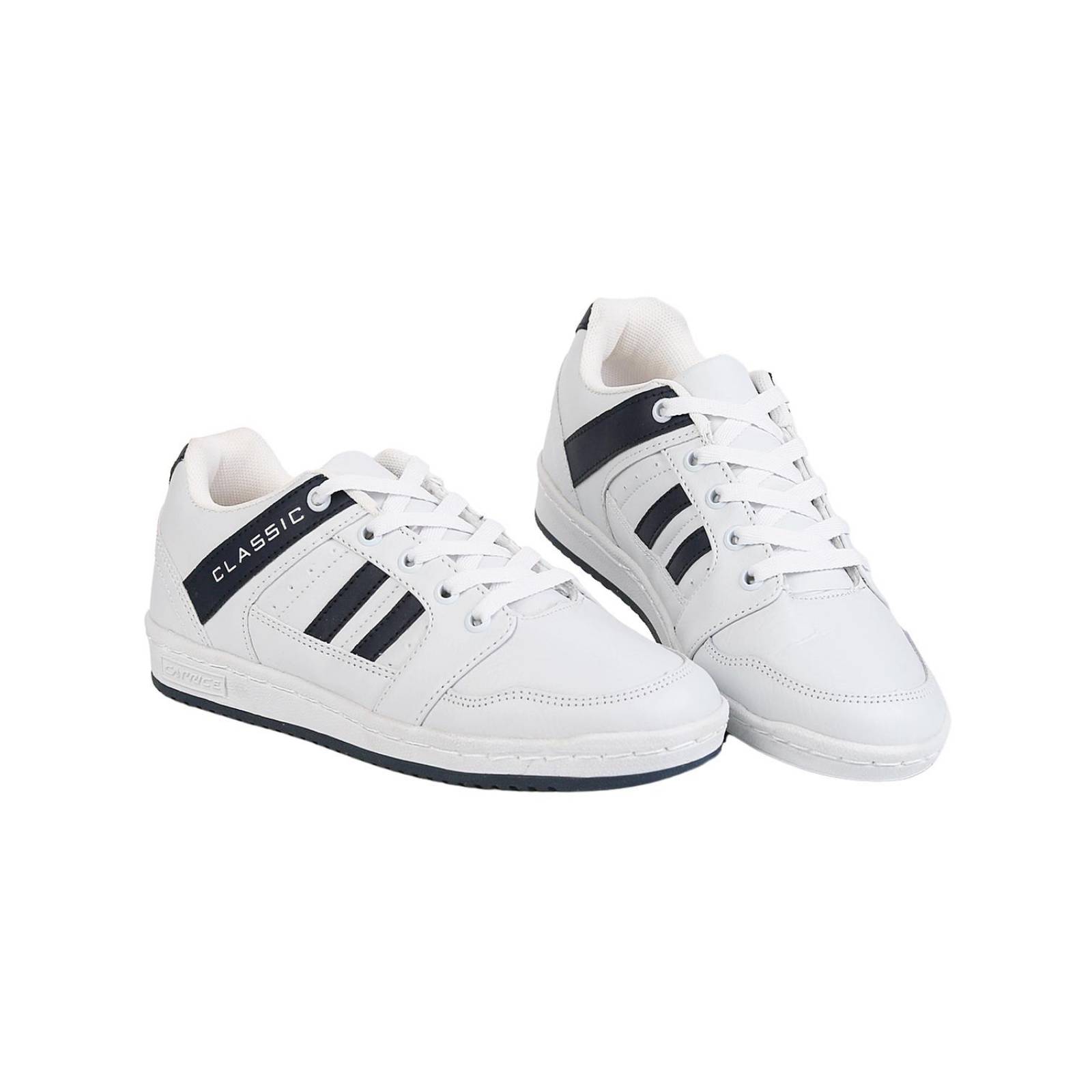 Tenis Casual Niño Blanco Piel Caprice 01003702