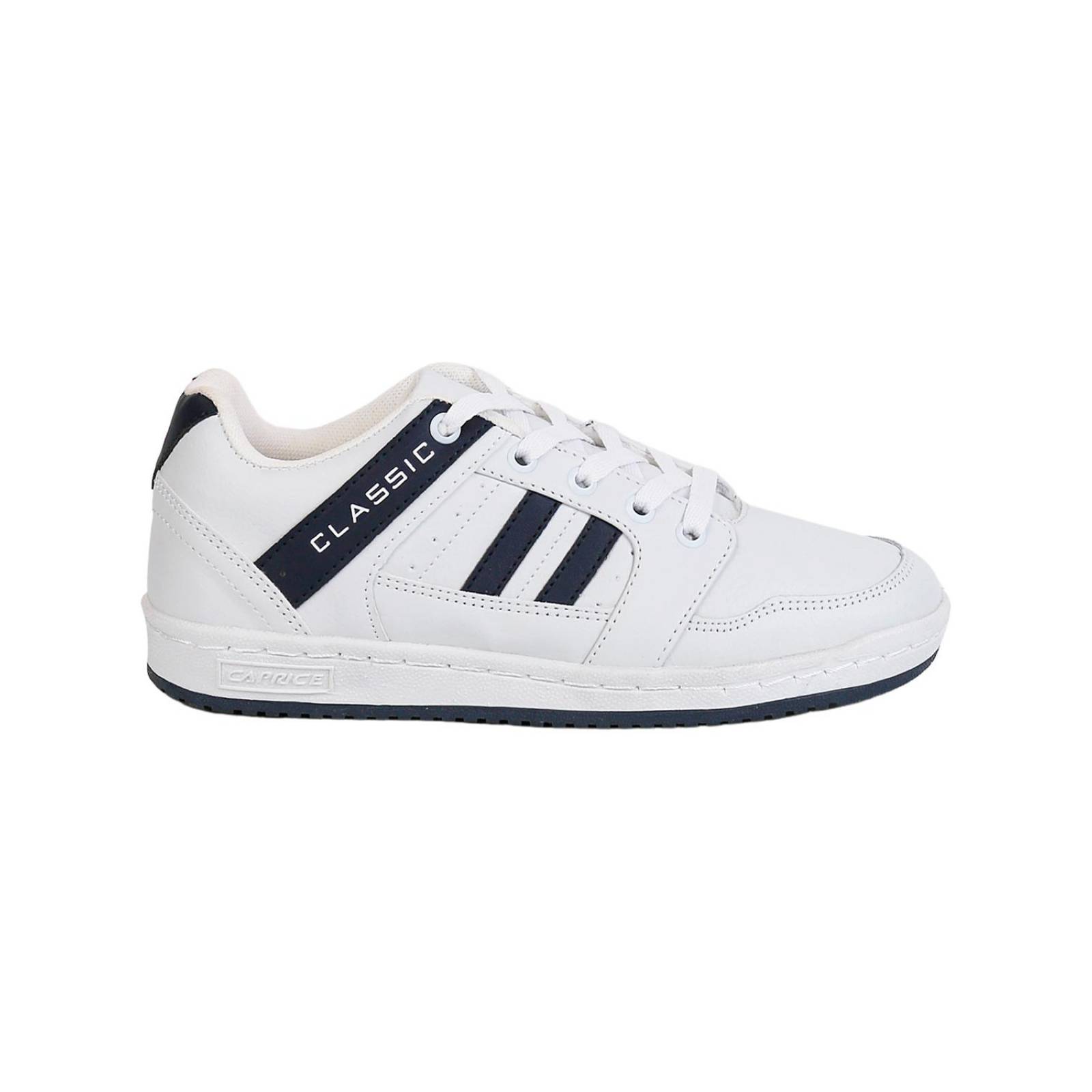 Tenis Casual Niño Blanco Piel Caprice 01003702