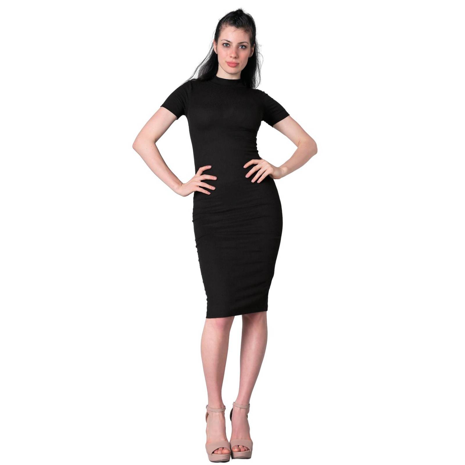 Vestido Mujer Casual Negro Stfashion 71004031 