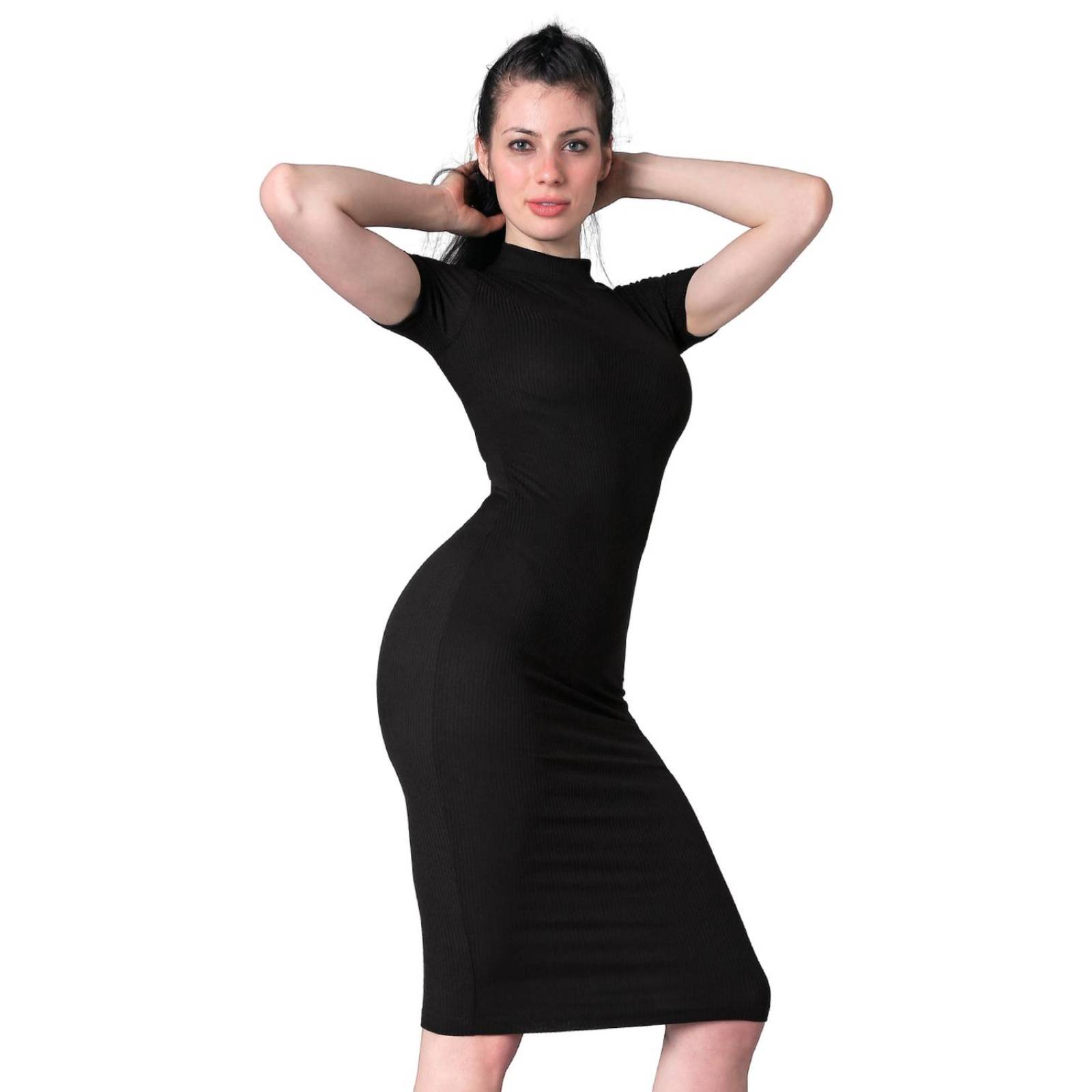 Vestido Mujer Casual Negro Stfashion 71004031 