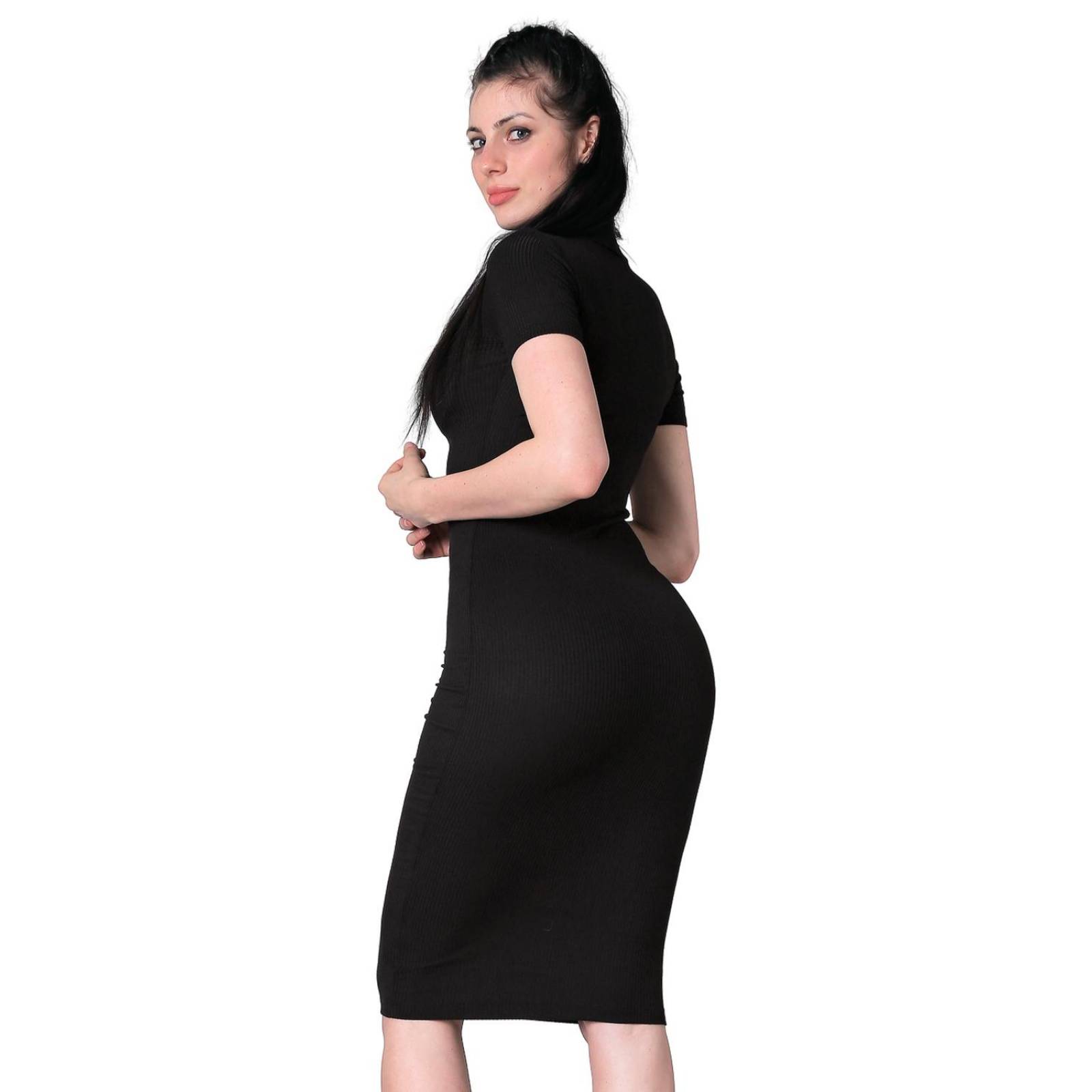 Vestido Mujer Casual Negro Stfashion 71004031 