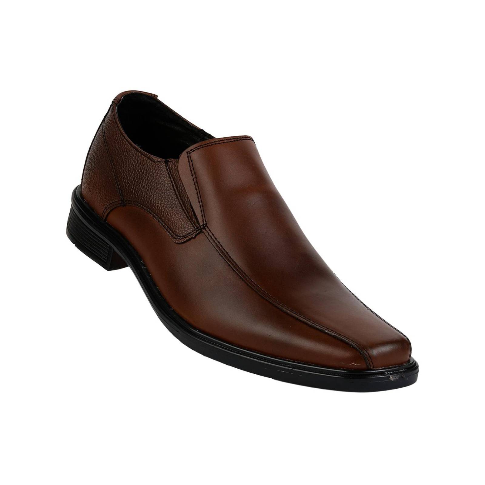 Zapato Hombre Mocasín Vestir Café Piel Stfashion 04703709 