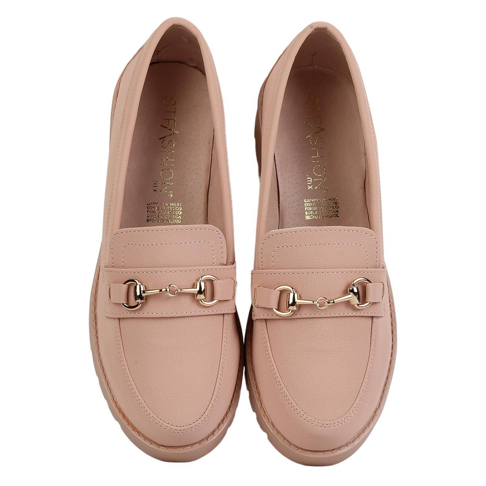 Zapato Casual Mujer Rosa Tacto Piel Been Class 12303737 