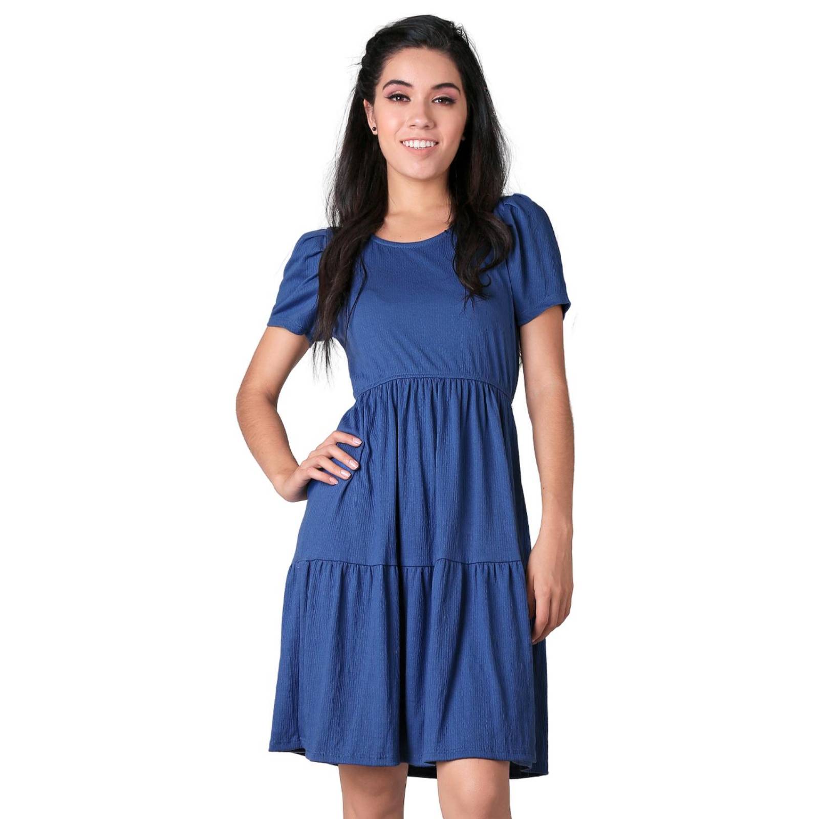 Vestido Casual Mujer Azul Stfashion 50904643 