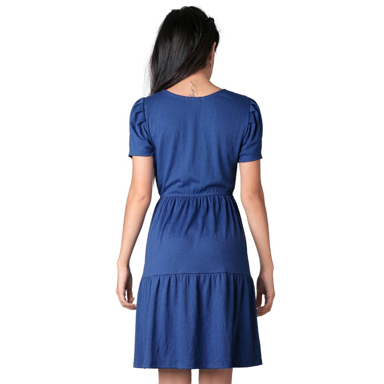 Vestido Casual Mujer Azul Stfashion 50904643 