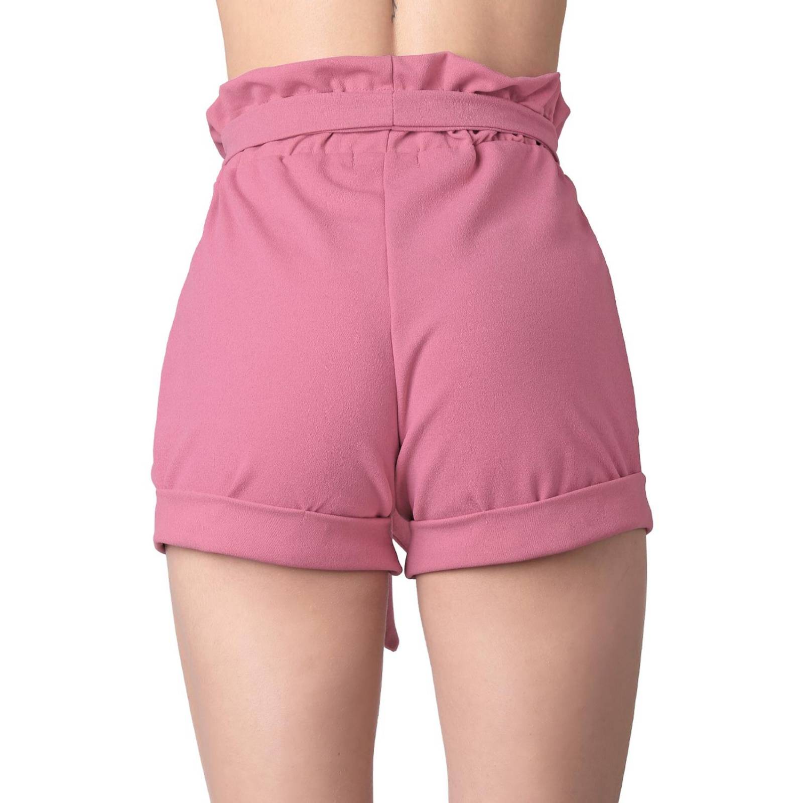 Short Mujer Casual Recto Rosa Stfashion 72604644 .