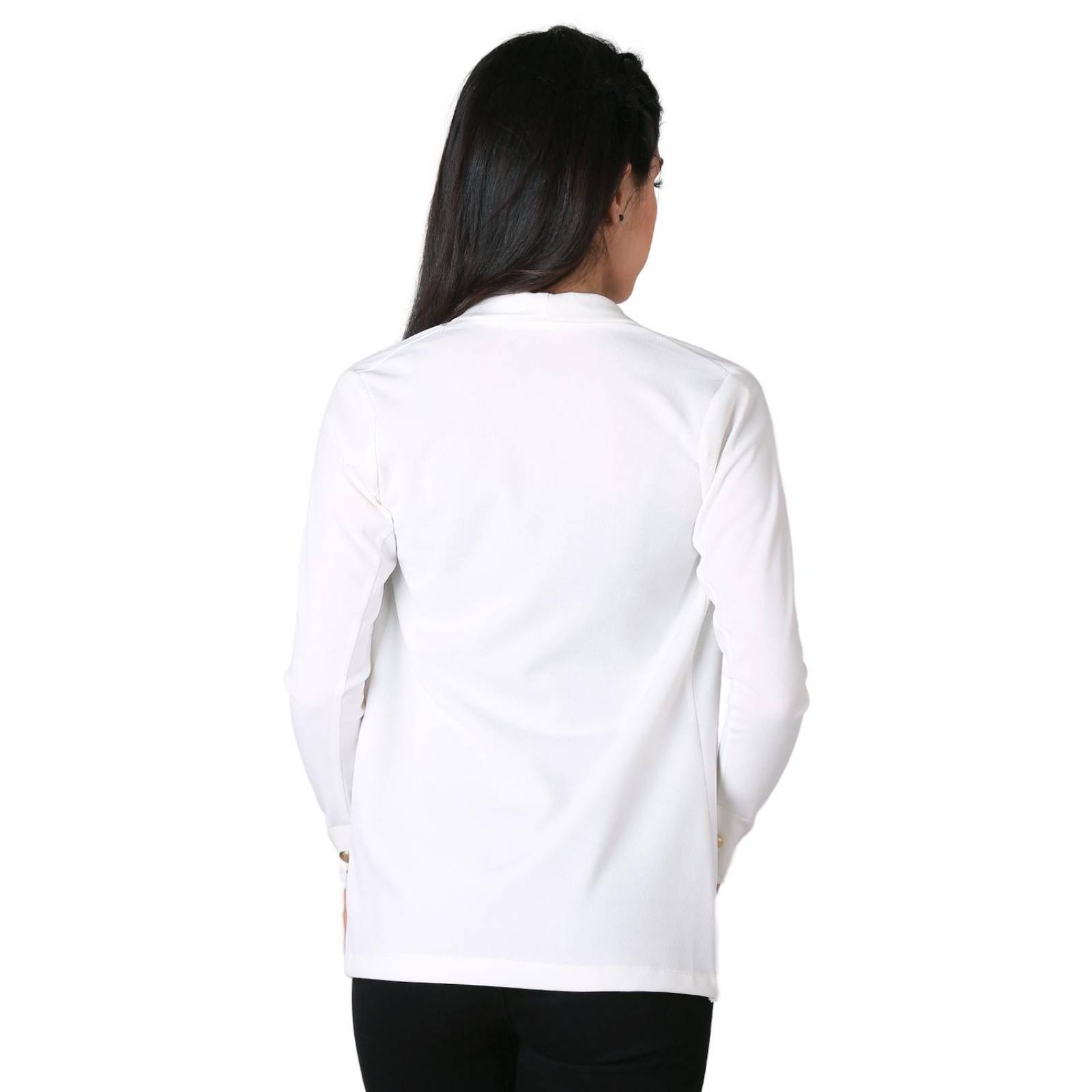 Saco Mujer Formal Blazer Blanco Stfashion 79304226 .