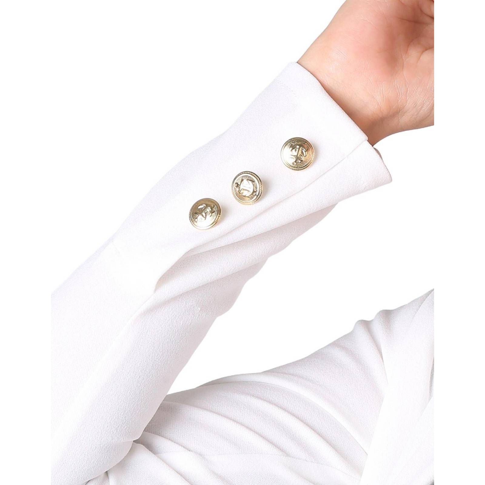 Saco Mujer Formal Blazer Blanco Stfashion 79304226 .