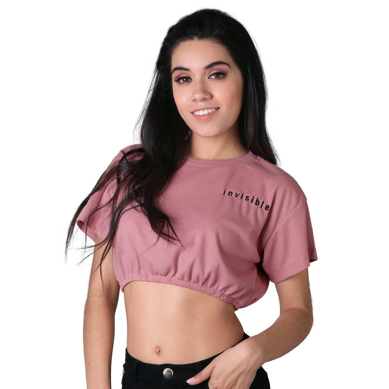 Playera Moda Top Mujer Rosa Stfashion 72604638