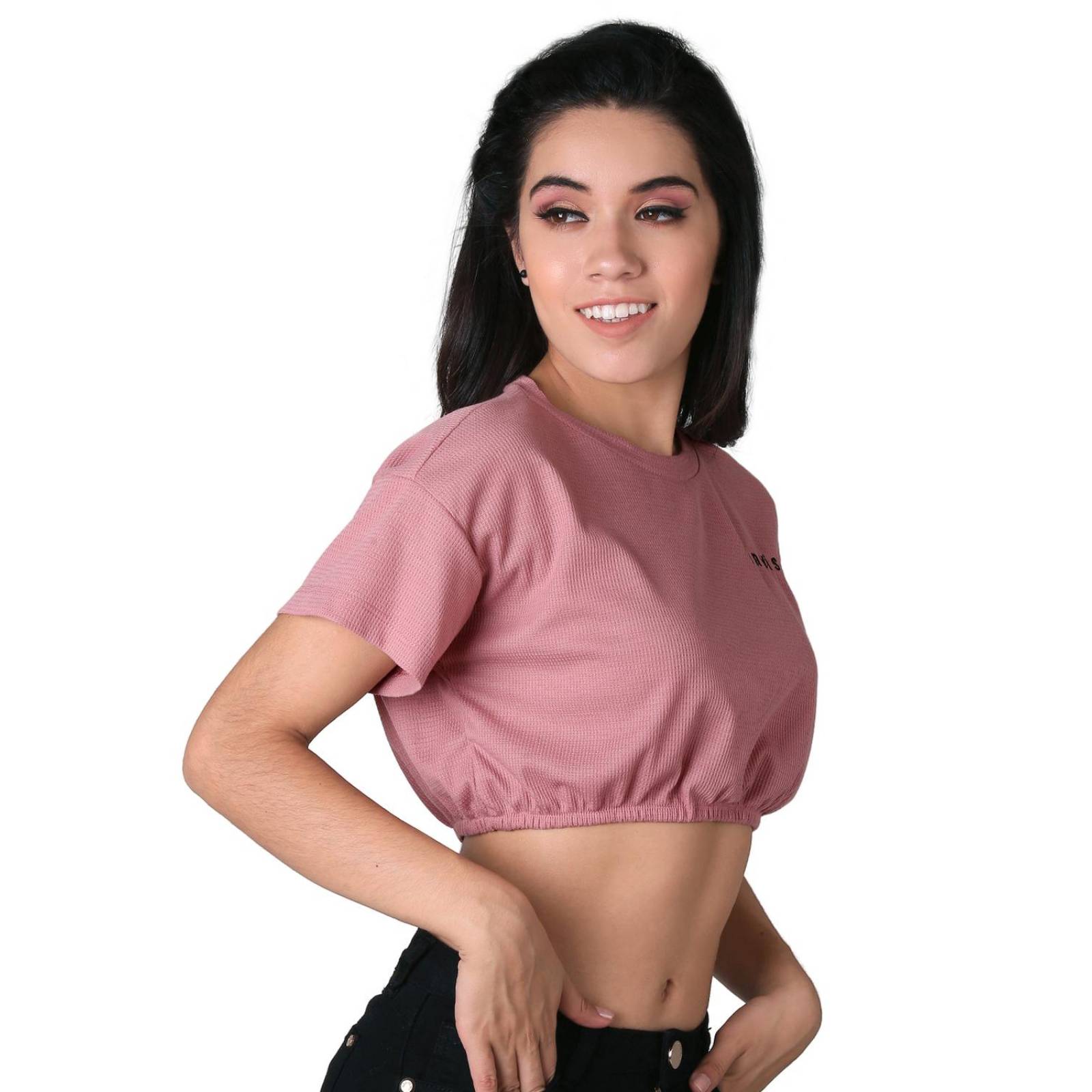 Playera Moda Top Mujer Rosa Stfashion 72604638