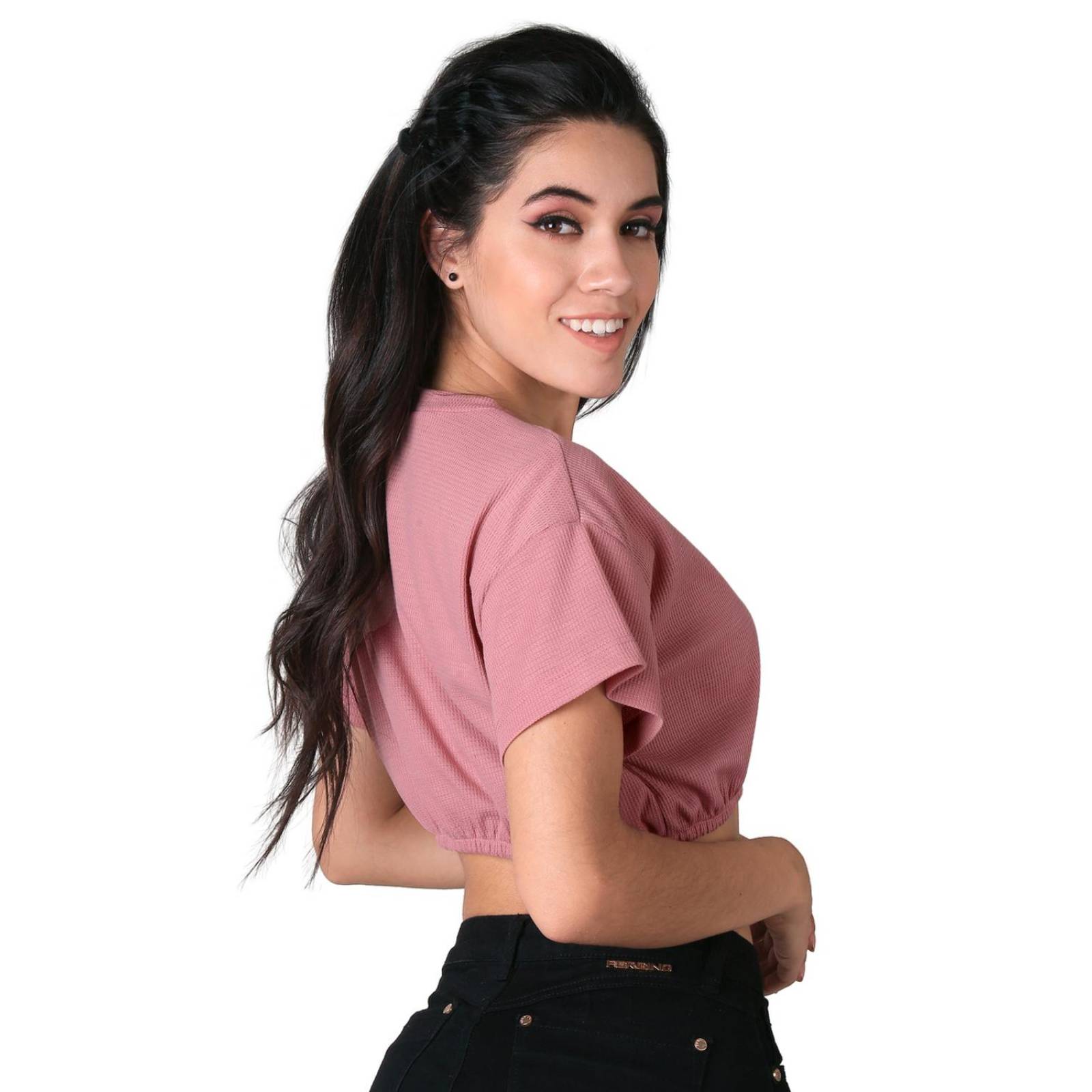 Playera Moda Top Mujer Rosa Stfashion 72604638