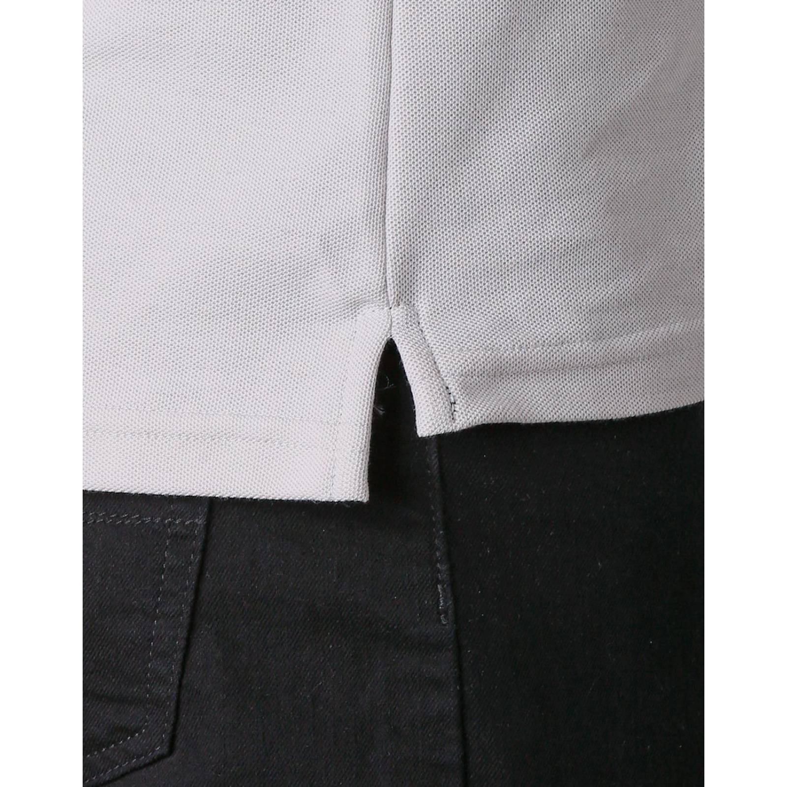 Playera Moda Polo Hombre Gris Stfashion 52604608 