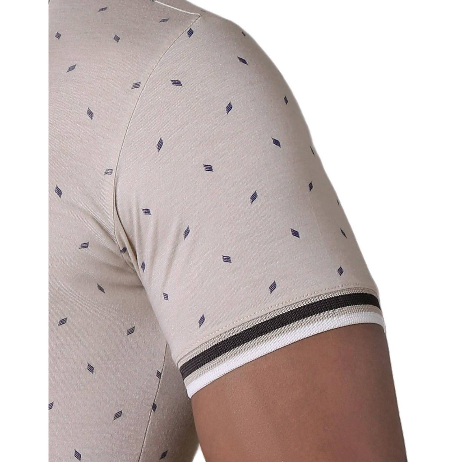 Playera Moda Polo Hombre Beige Stfashion 71604613 
