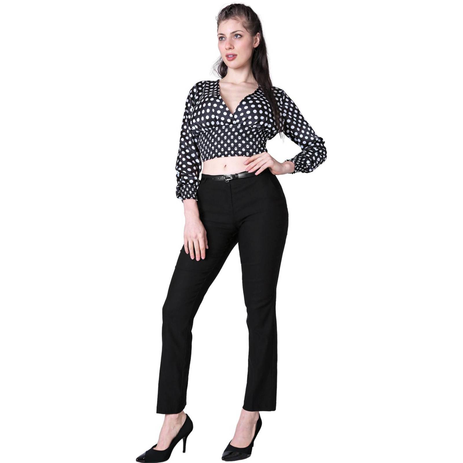 Pantalón Mujer Vestir Negro Barbary 65700401 