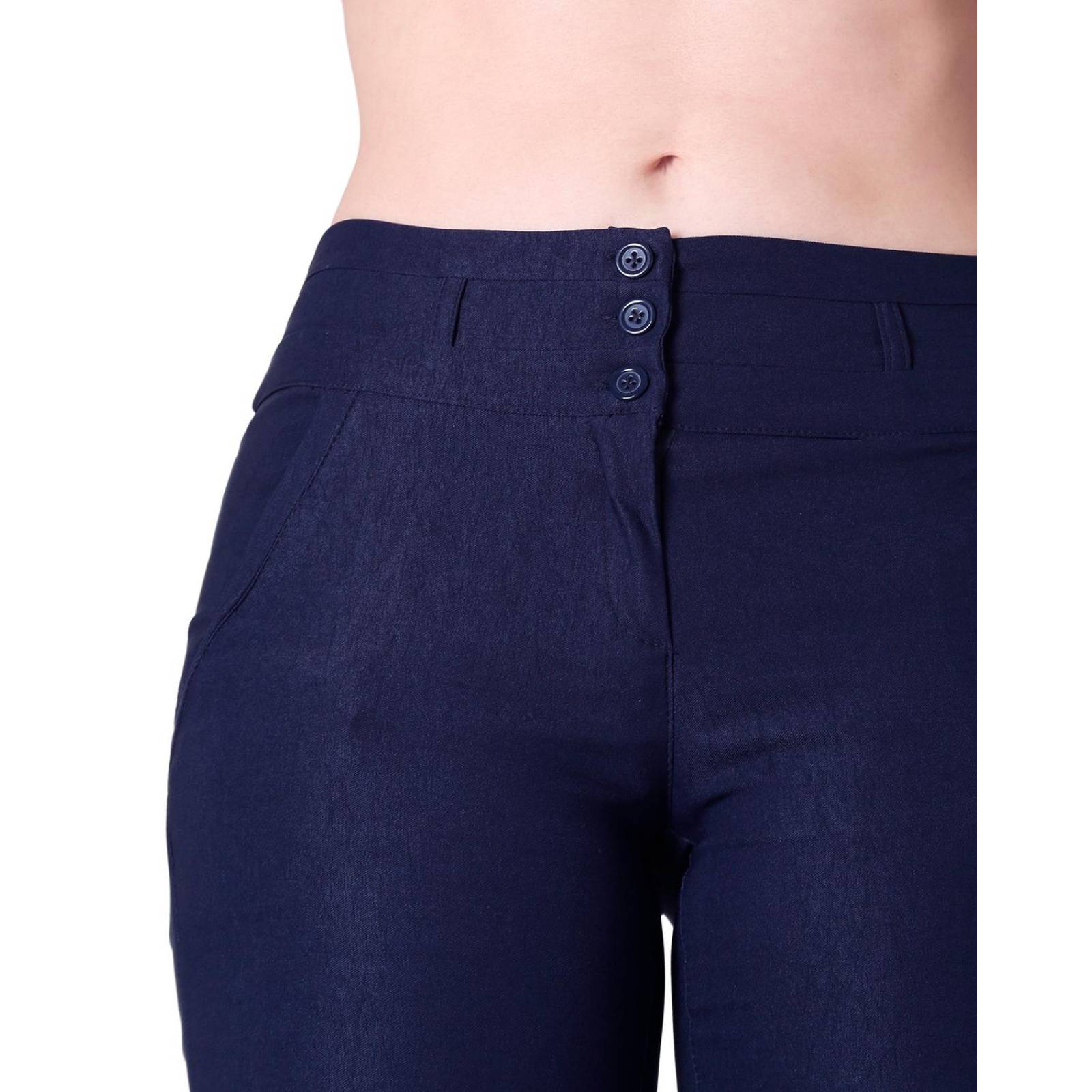 Pantalón Mujer Vestir Slim Azul Barbary 65700435 Marino 36