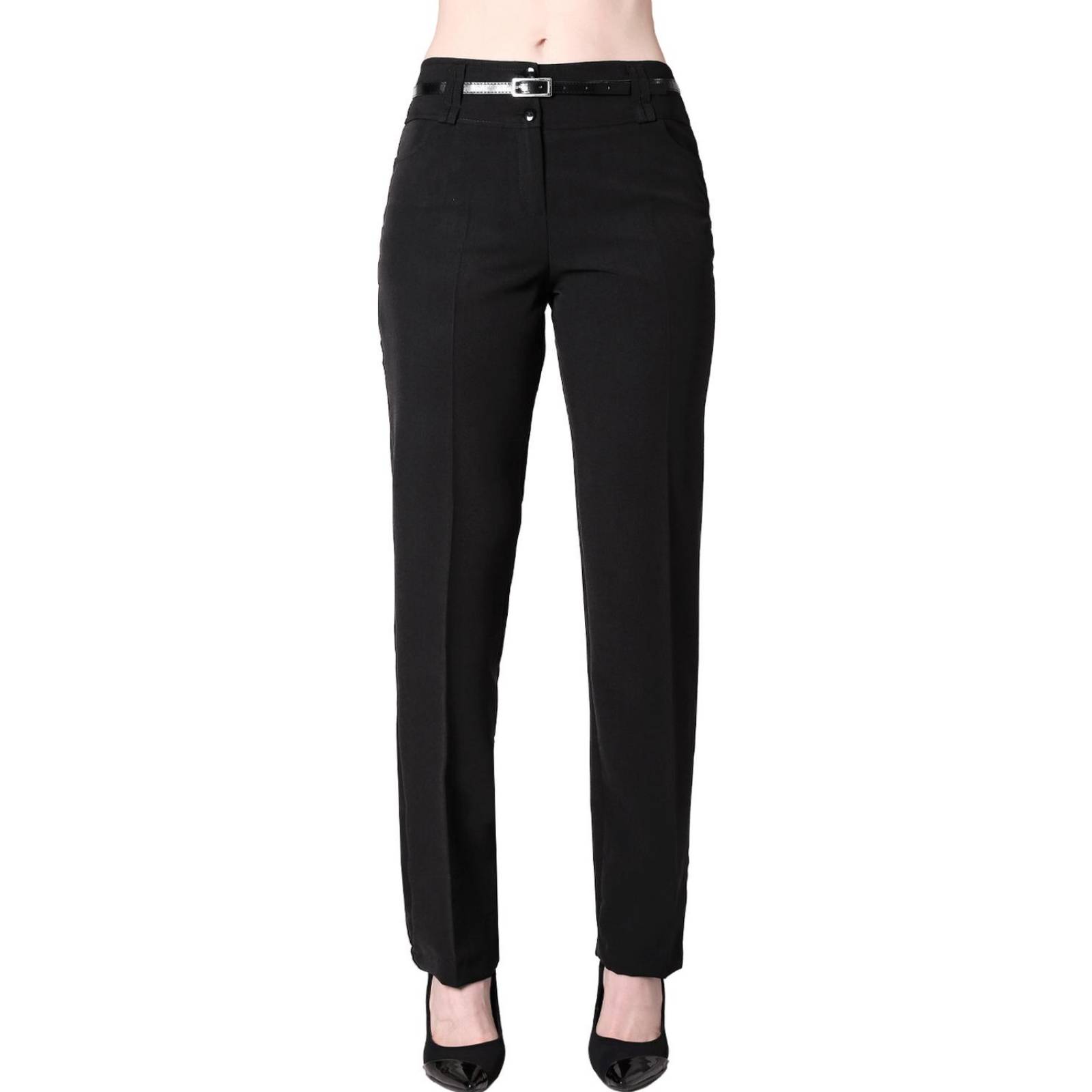 Pantalón Mujer Vestir Recto Negro Barbary 65700351 32