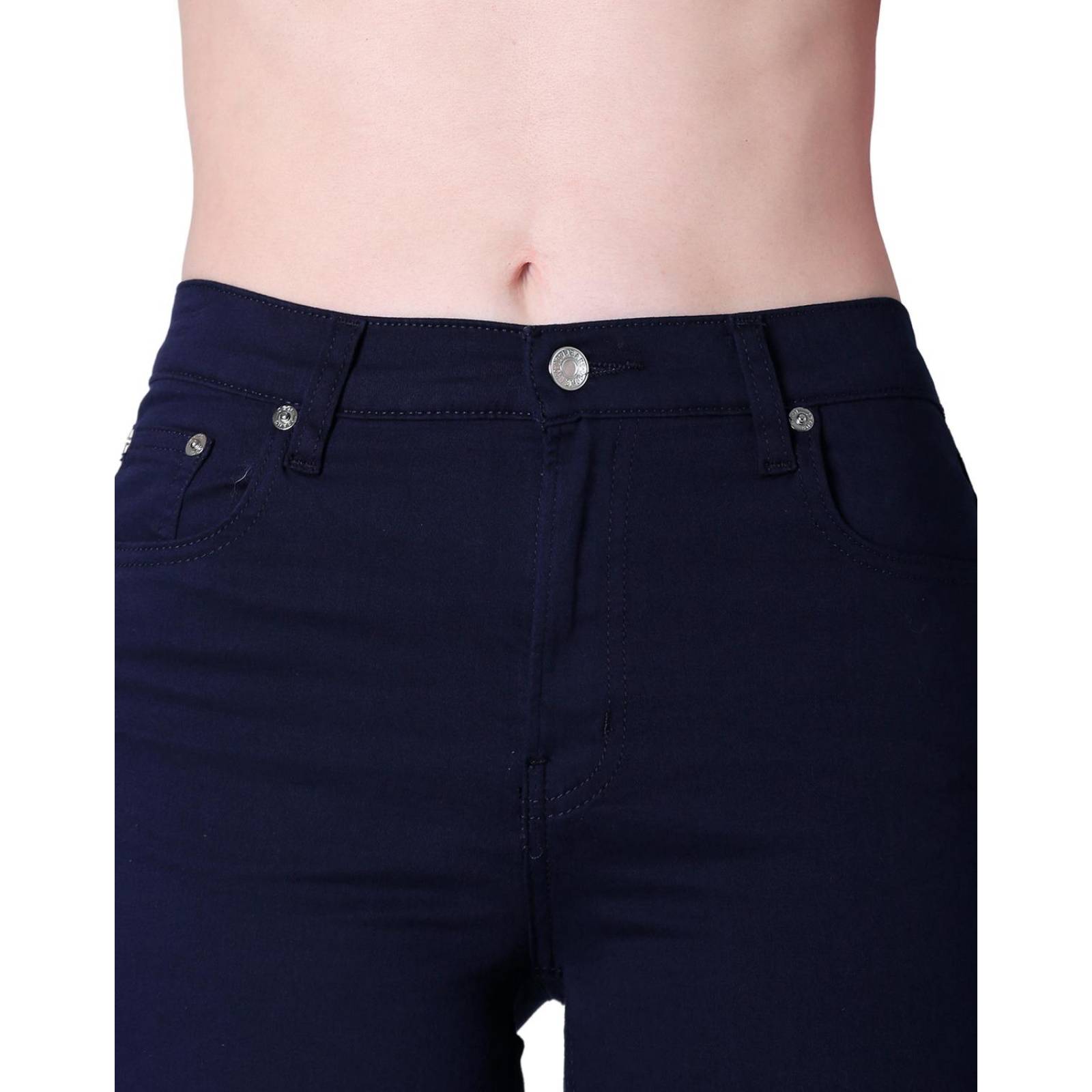 Pantalón Mujer Casual Recto Azul Oggi 59102050 Marino 15