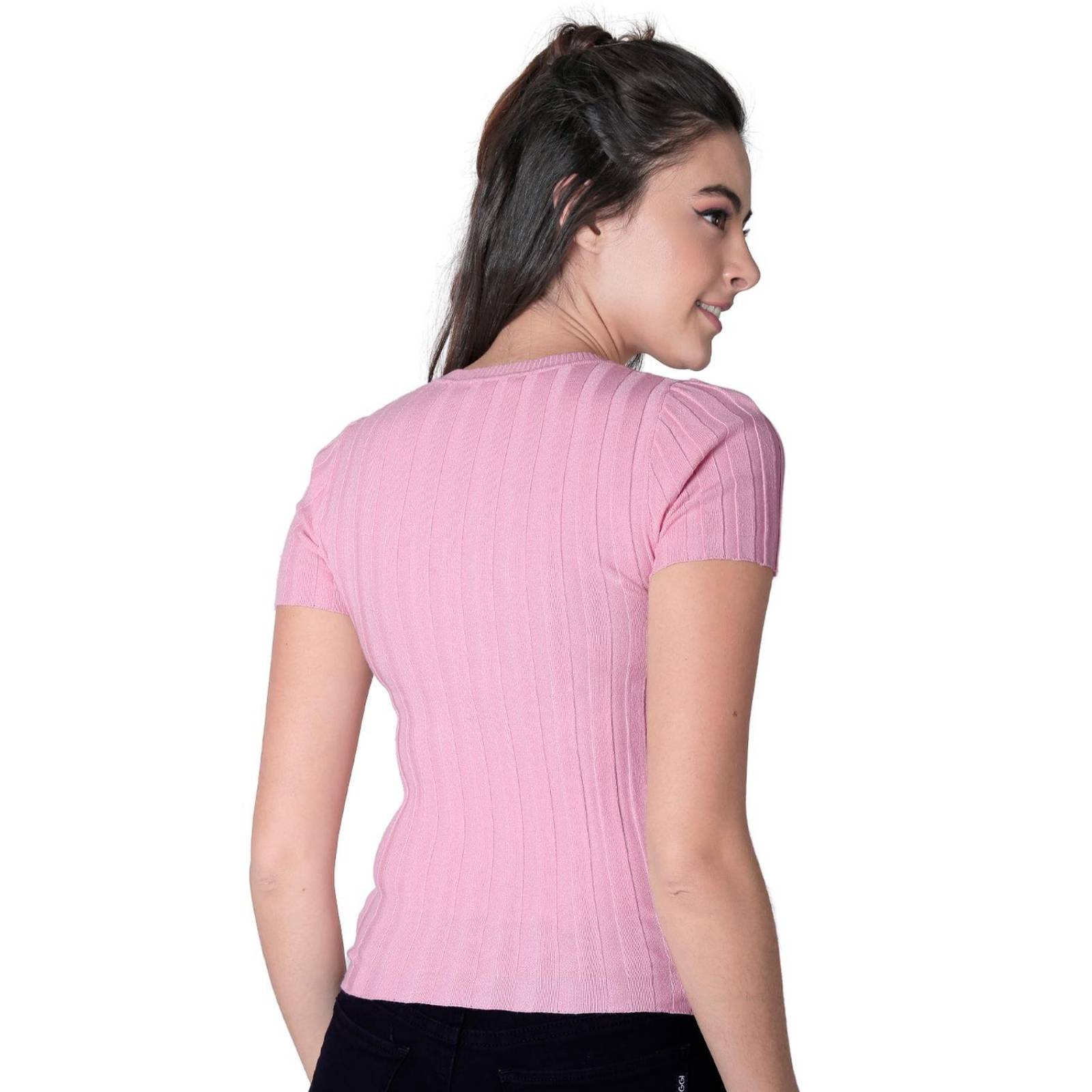 Blusa Mujer Rosa Uk 56704616 