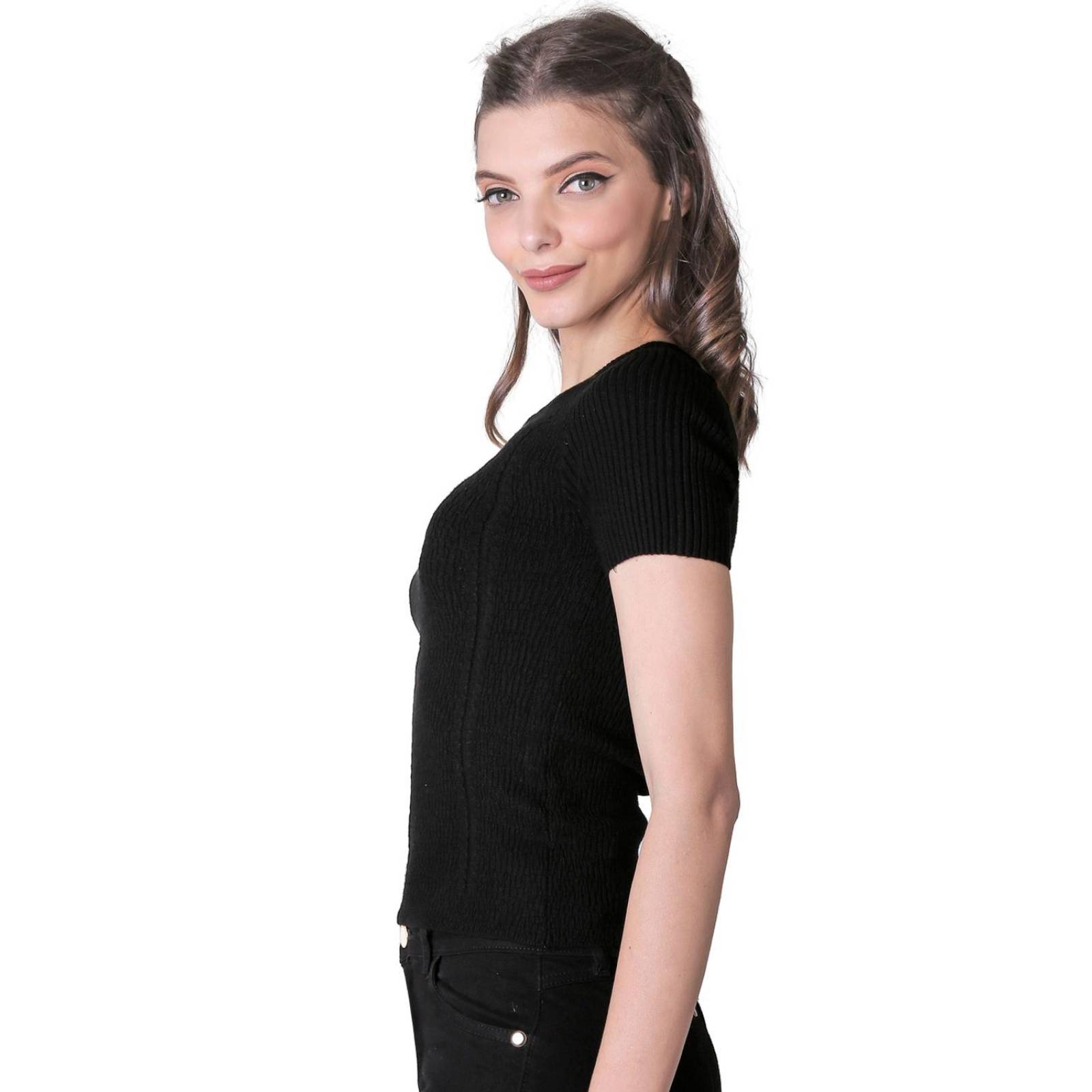 Blusa Mujer Negro Uk 56704620 
