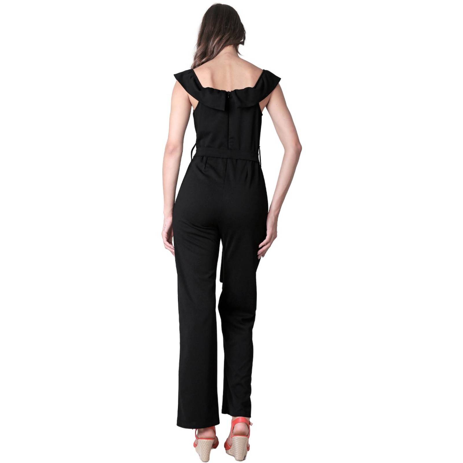 Jumpsuit Casual Mujer Negro Stfashion 61904606