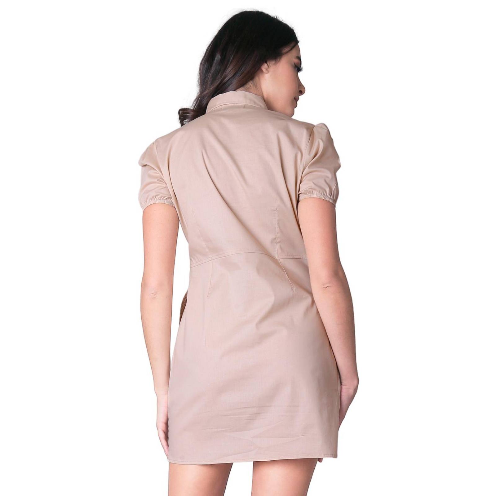 Vestido Mujer Casual Beige Stfashion 60404624 