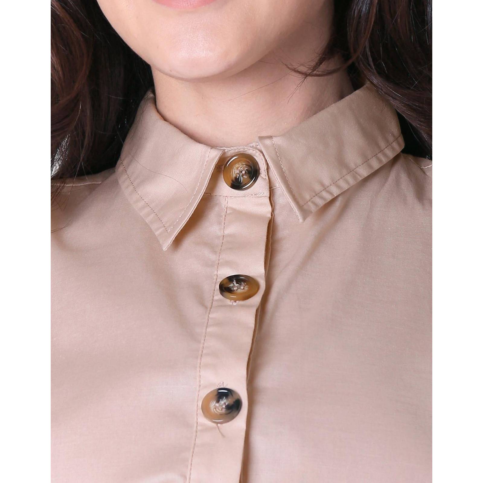 Vestido Mujer Casual Beige Stfashion 60404624 