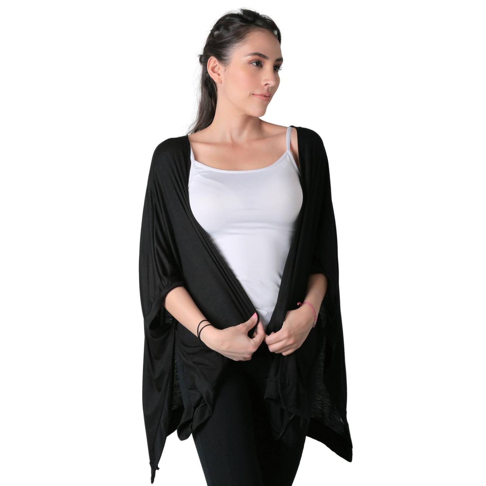 Saco Mujer Casual Cardigan Negro Stfashion 50004638 