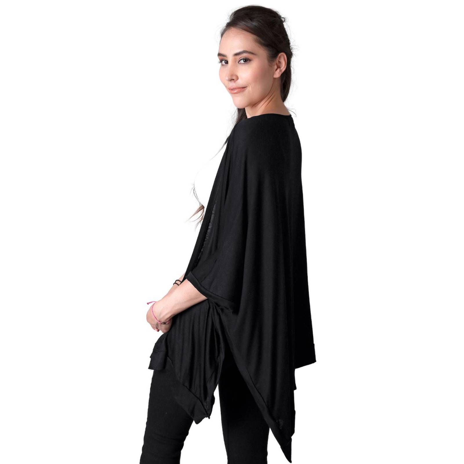 Saco Mujer Casual Cardigan Negro Stfashion 50004638 