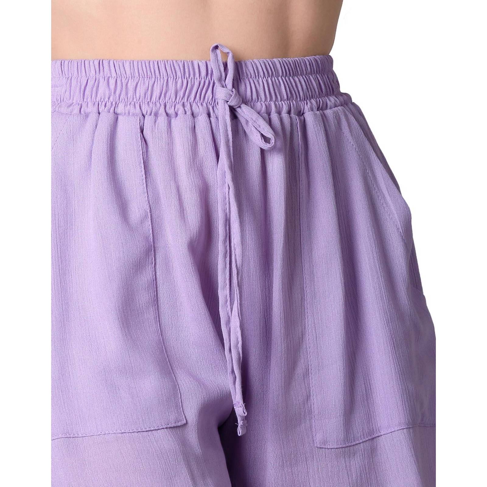Short Mujer Casual Recto Lila Stfashion 52404607 