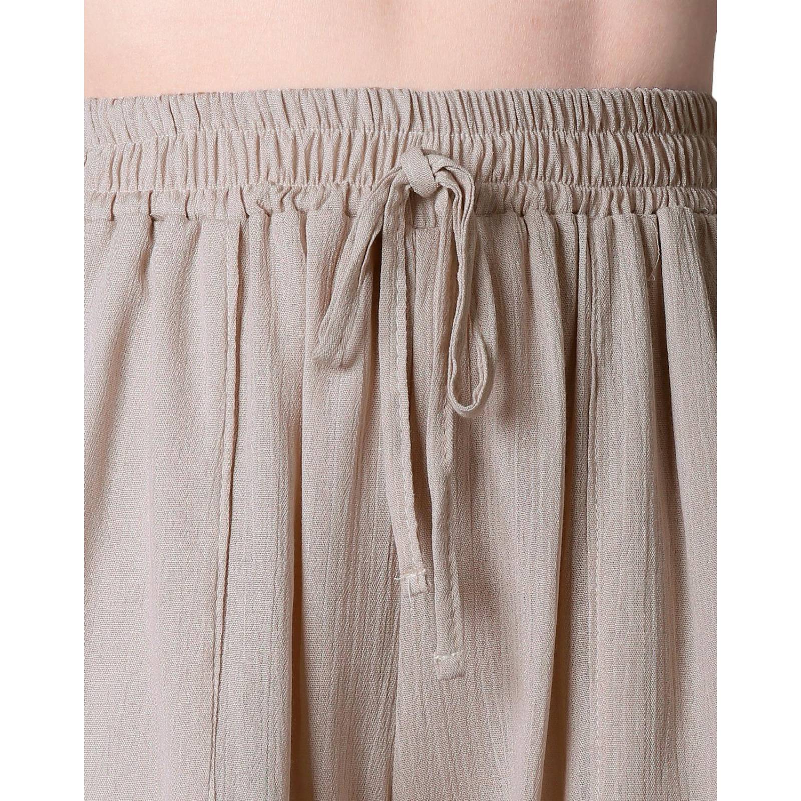 Short Mujer Casual Recto Beige Stfashion 52404608 