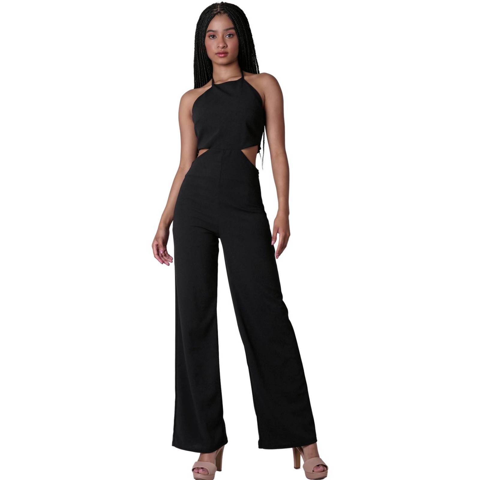 Palazzo Casual Mujer Negro Stfashion 61904608 