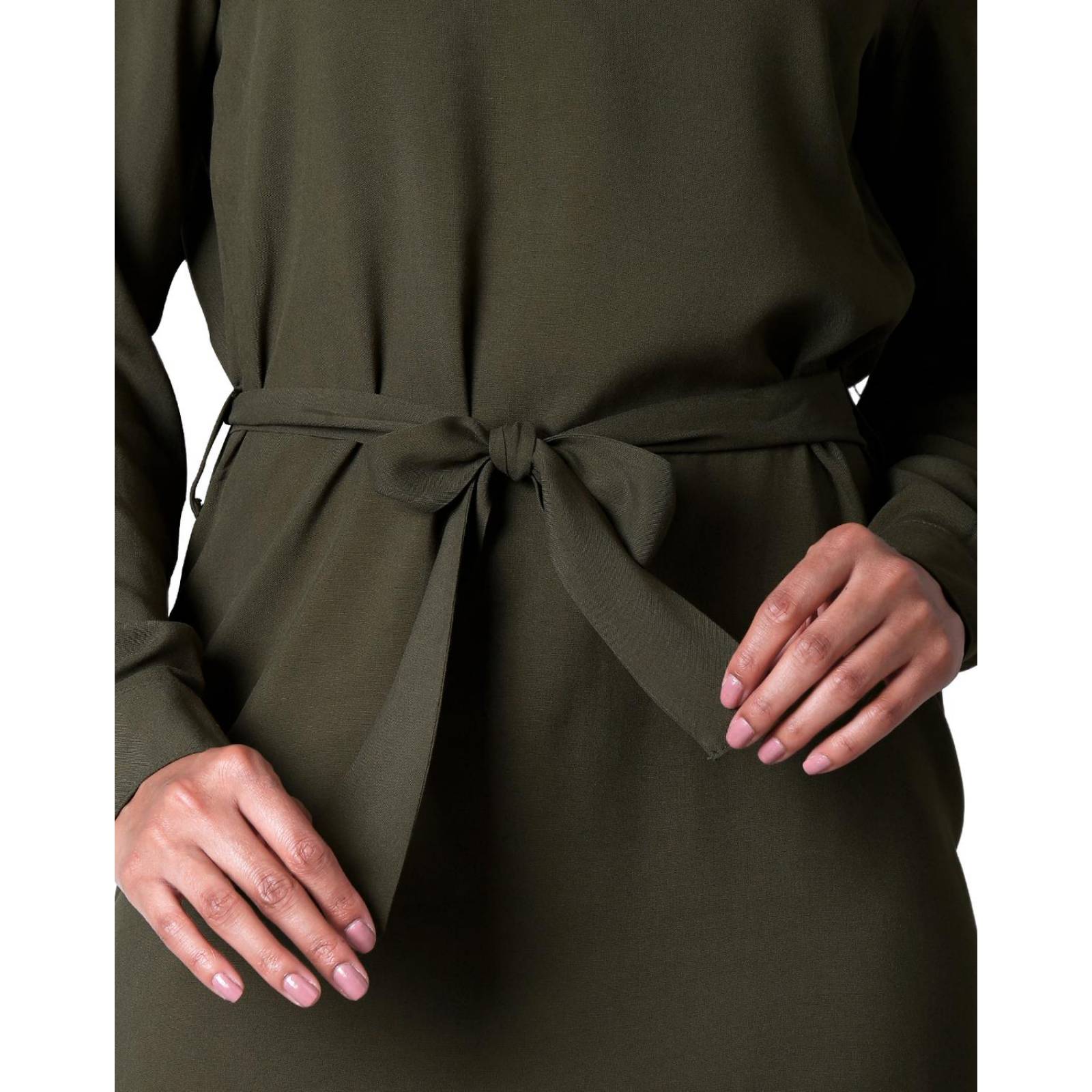 Vestido Casual Mujer Verde Stfashion 72904619 