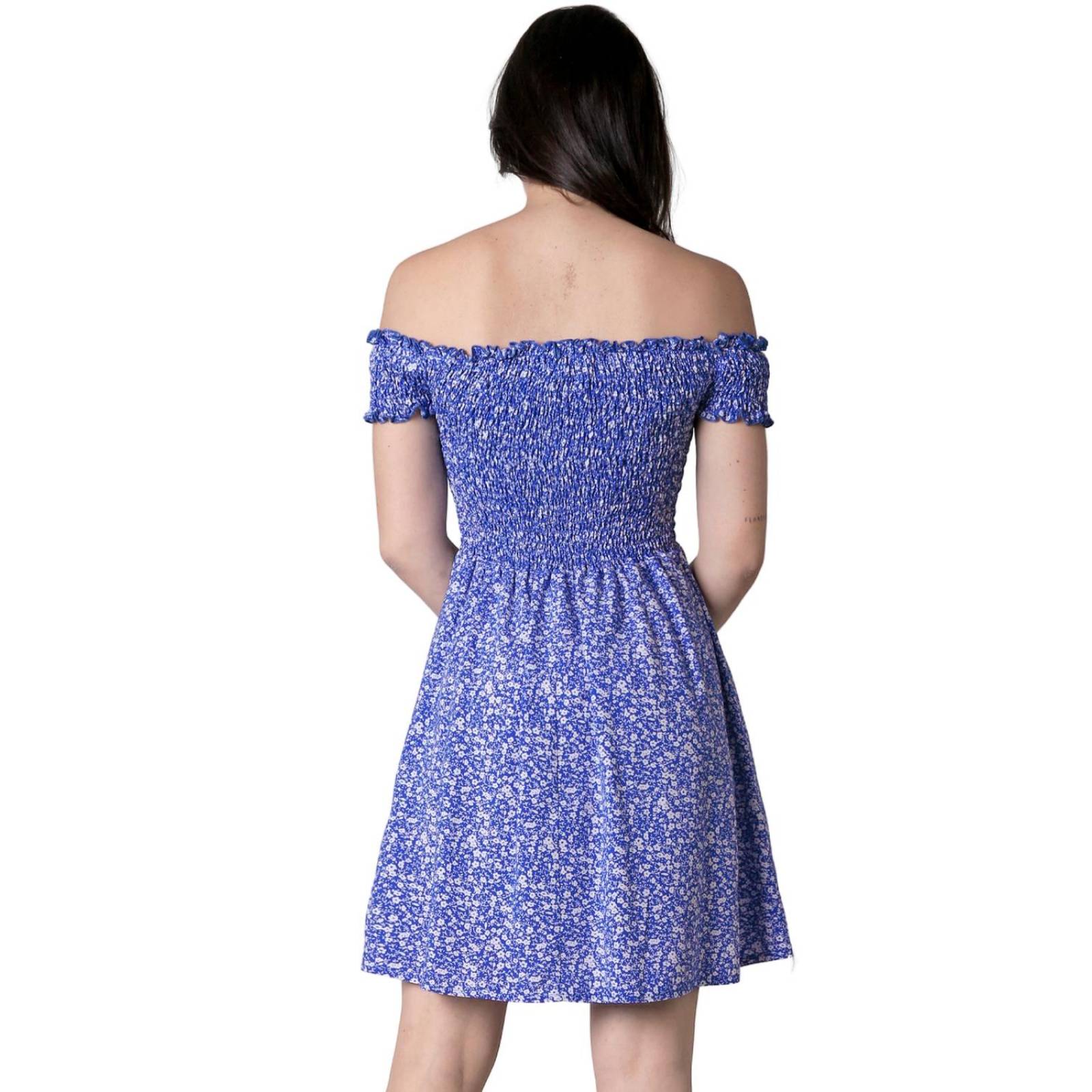 Vestido Mujer Casual Azul Stfashion 72904614 