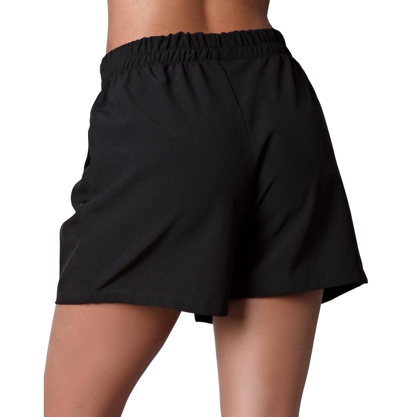 Short Deportivo Recto Mujer Negro Stfashion 72604704 