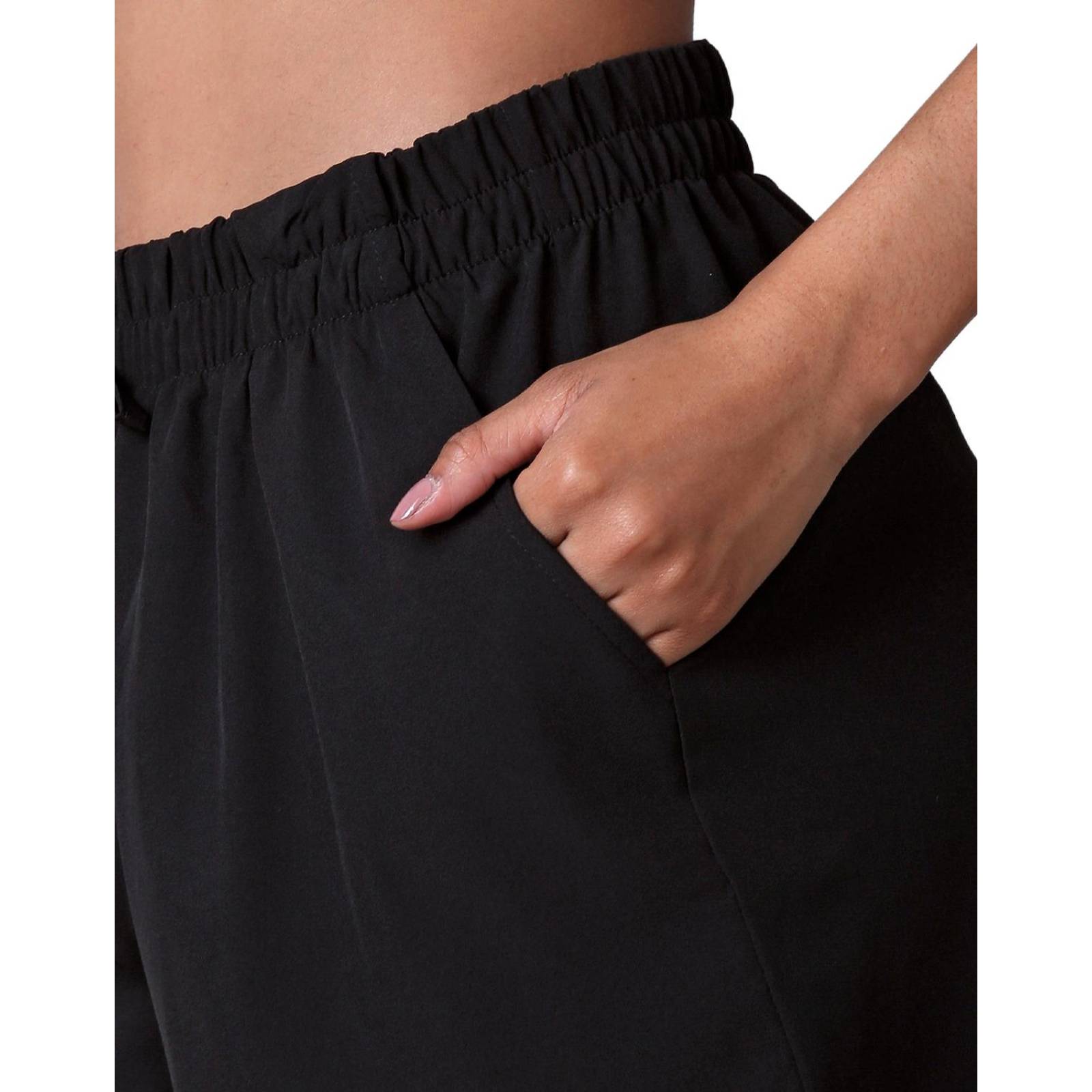 Short Deportivo Recto Mujer Negro Stfashion 72604704 
