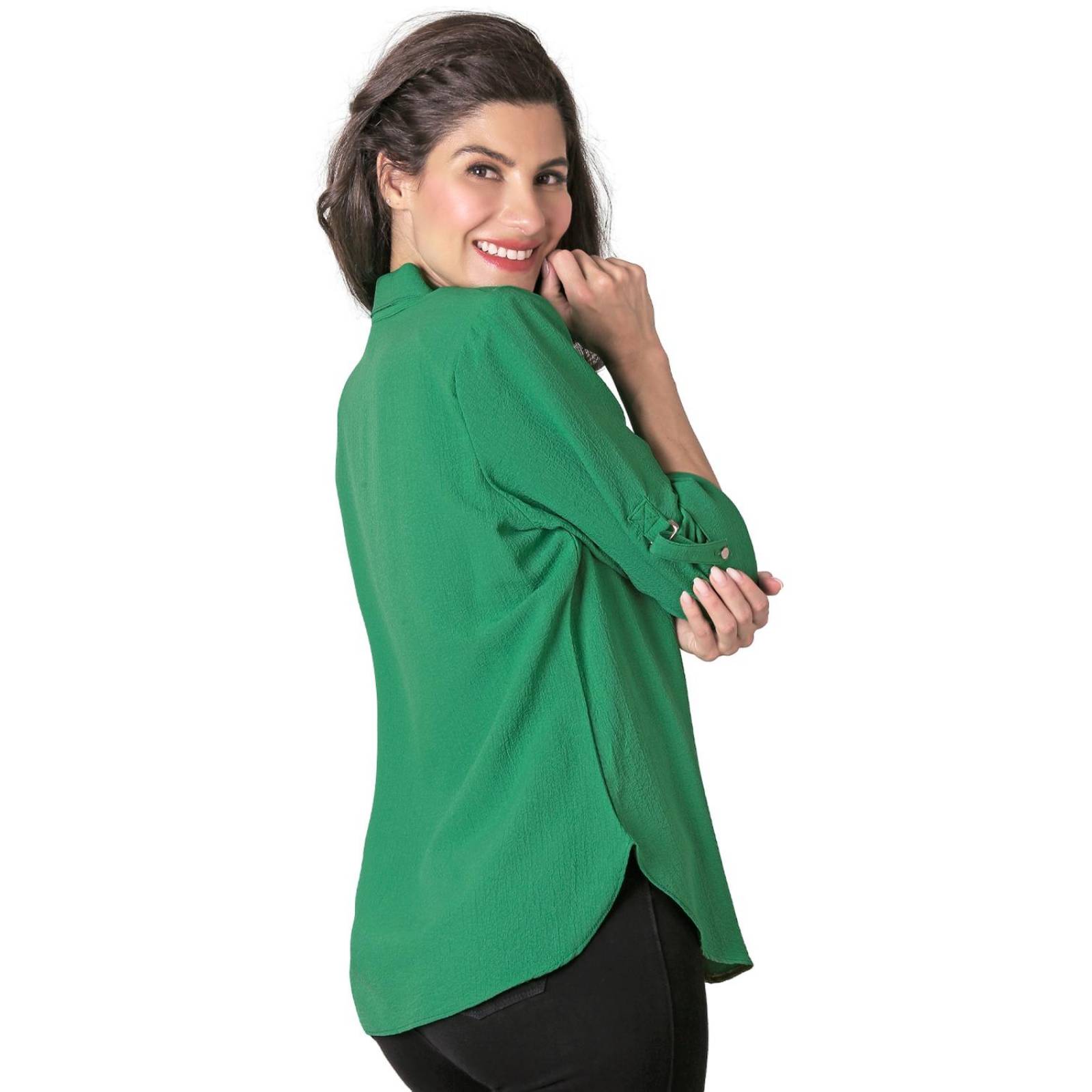 Blusa Mujer Verde Paloma 56404616 