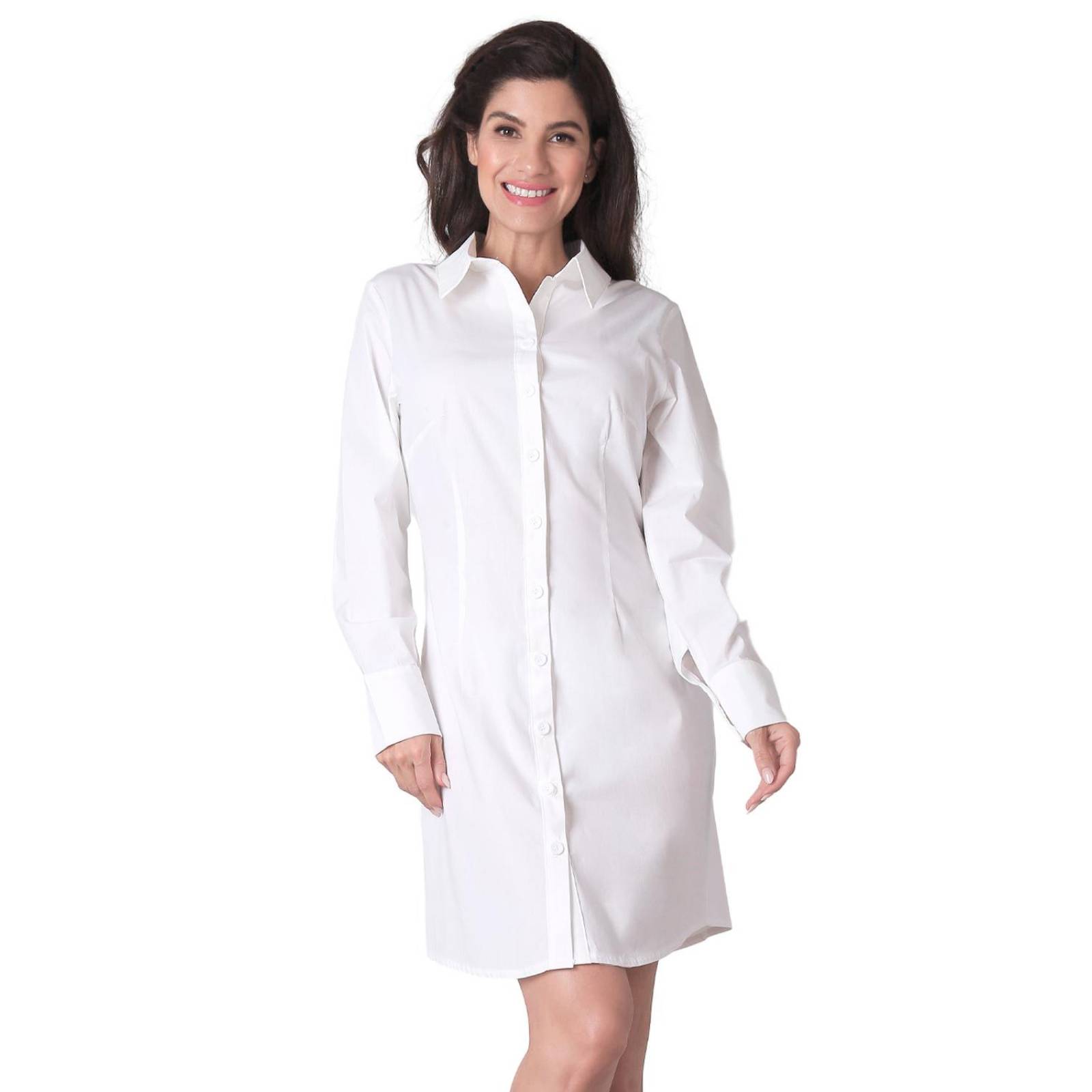 Vestido Mujer Casual Blanco Stfashion 64104725 .