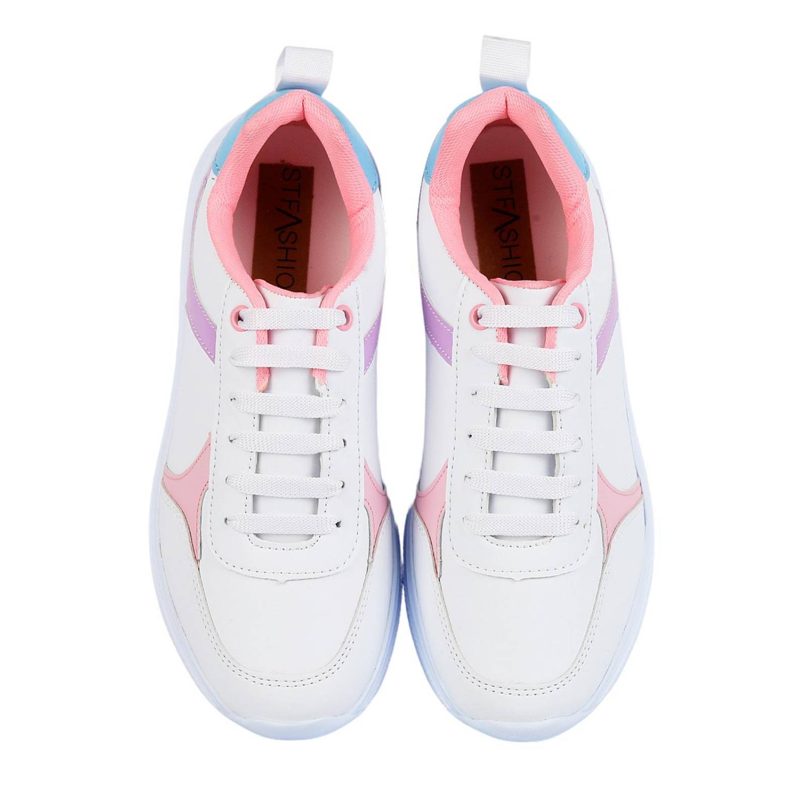 Tenis Mujer Deportivo Blanco Stfashion 08703804 