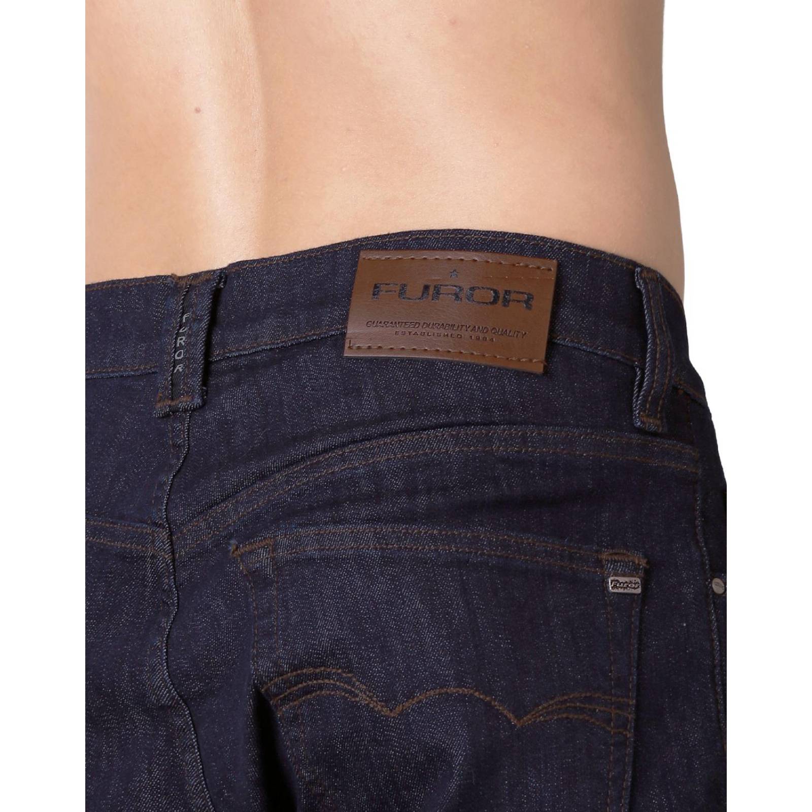 Jeans Hombre Moda Recto Azul Furor 62106603 .